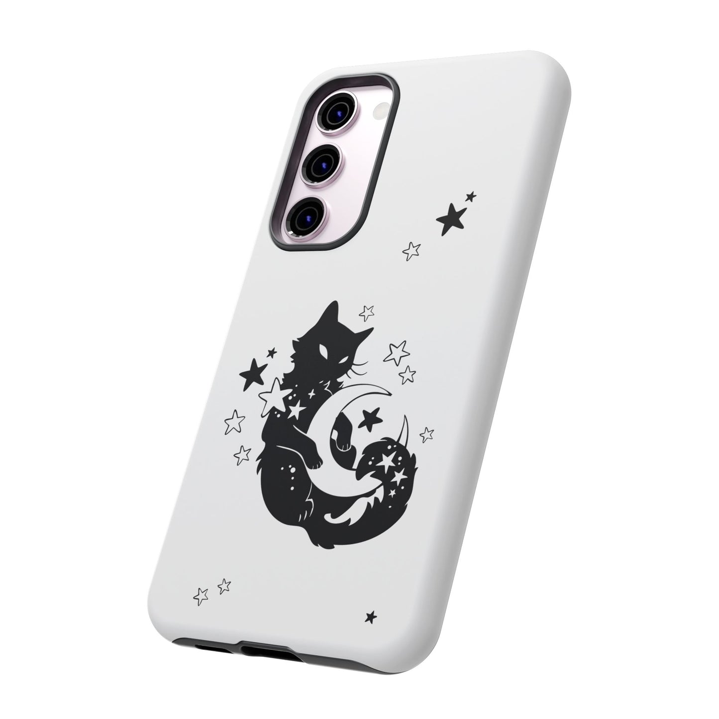 Moon Kitty Amongst the Stars Tough Cases