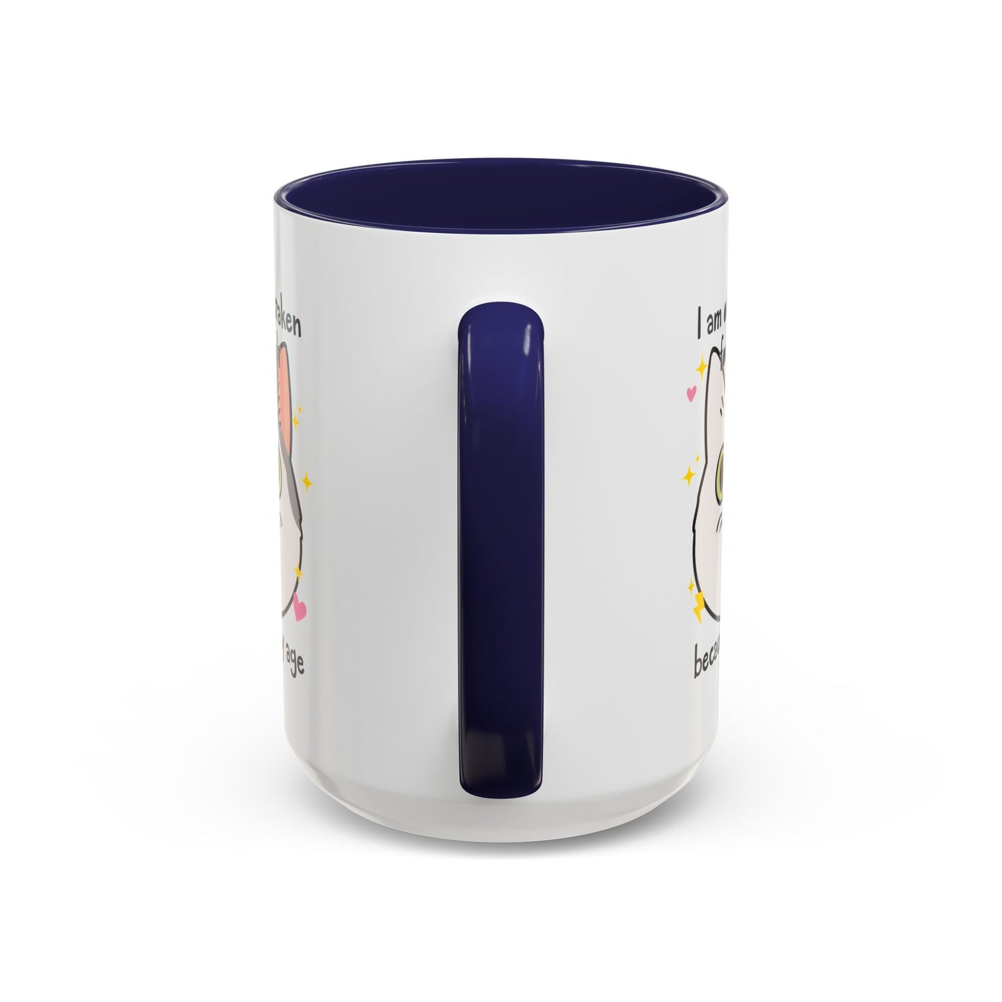 Mistaken For an Adult Cat Accent Coffee Mug (11, 15oz)