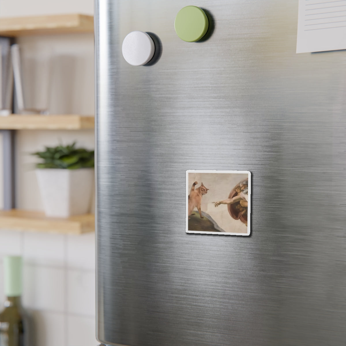 Creation of Cat Die-Cut Magnets
