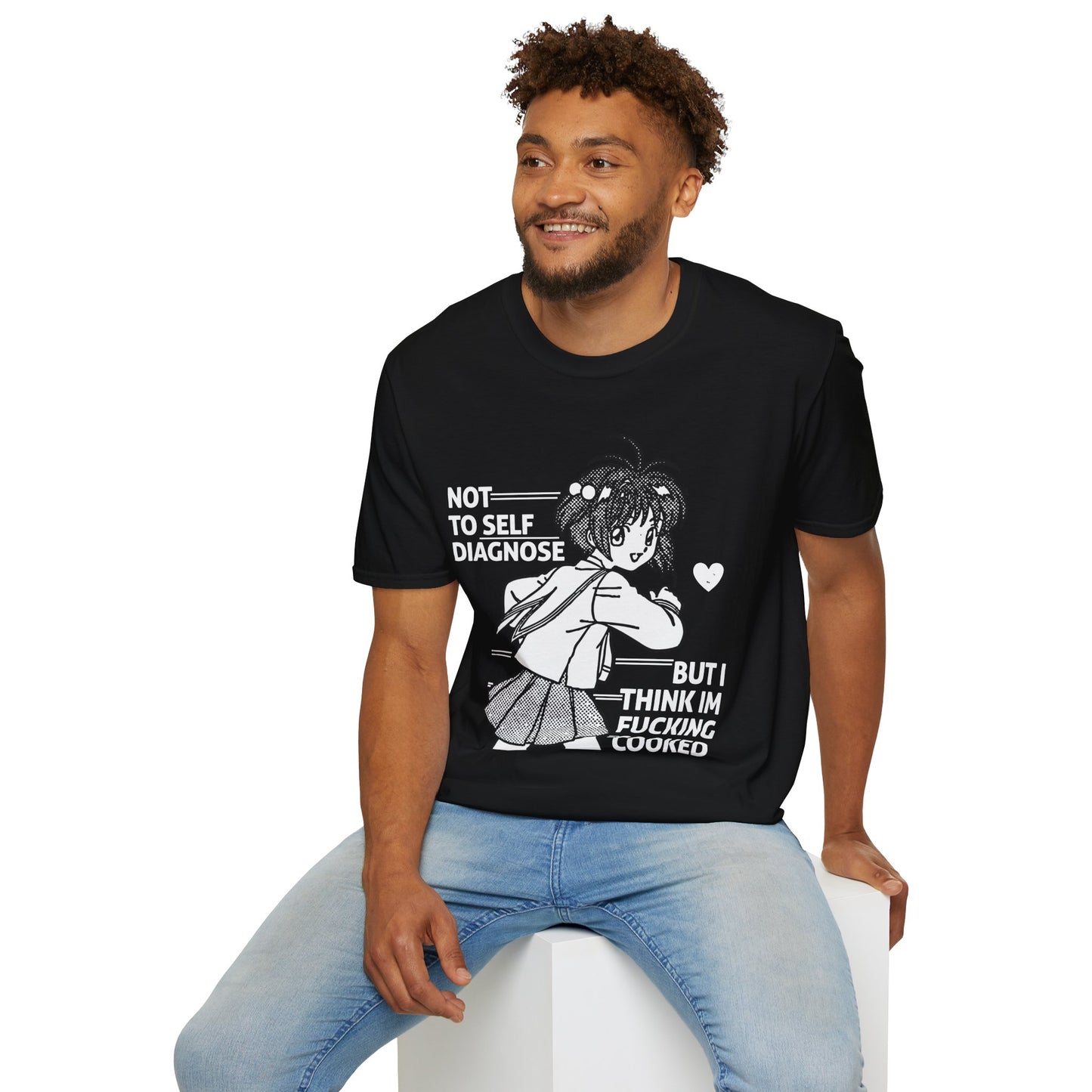 Cooked Manga Style Meme T-Shirt