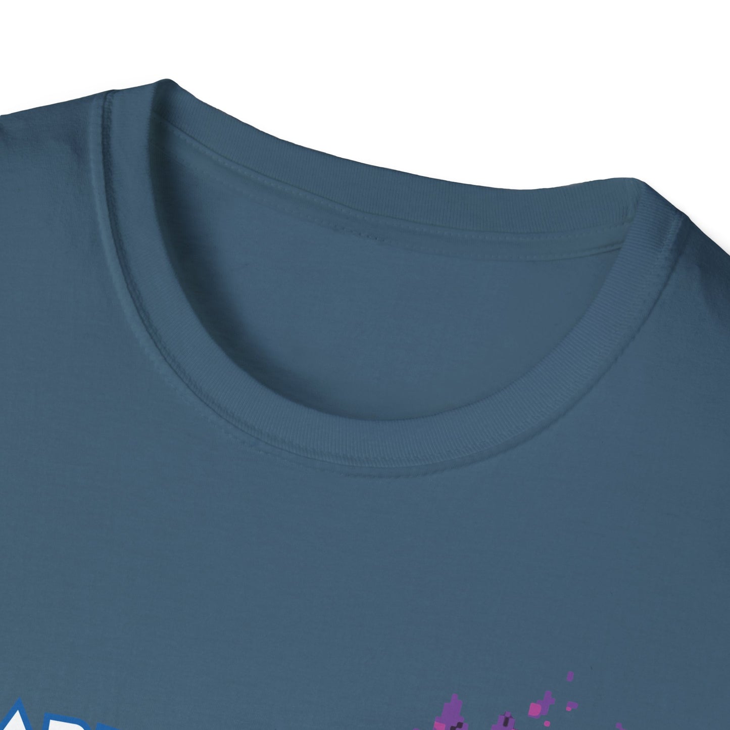 We Are All Sims in Gods Overheating Computer Pixel Art Tee for Gamers & Chaos Enthusiasts