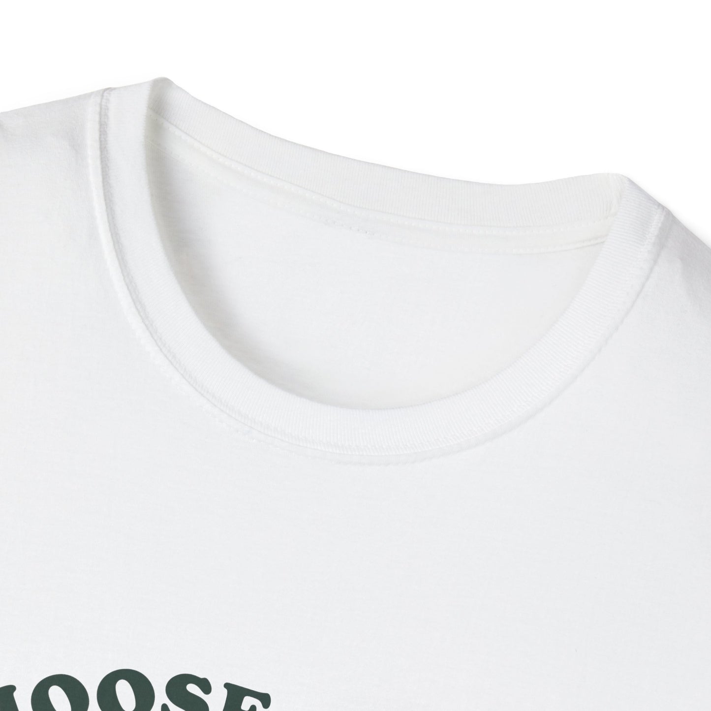 I Choose the Bear Shirt, Wilderness Humor Tee for Introverts and Nature Lovers
