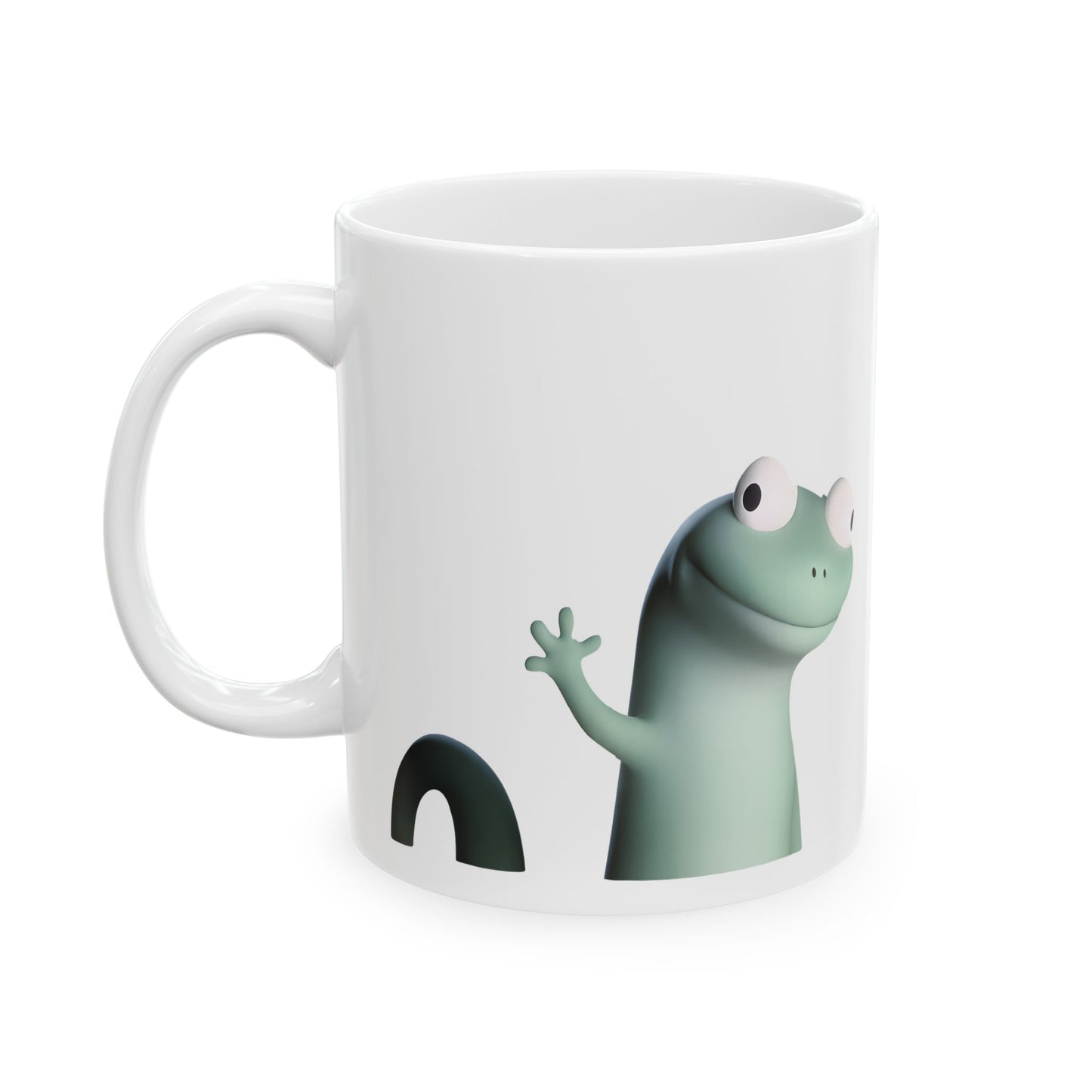 Elio Lizard Ceramic Mug, (11oz, 15oz)