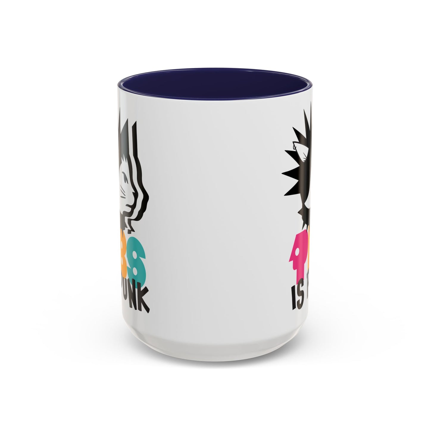 PBS is PUNK Cat Accent Coffee Mug (11, 15oz)