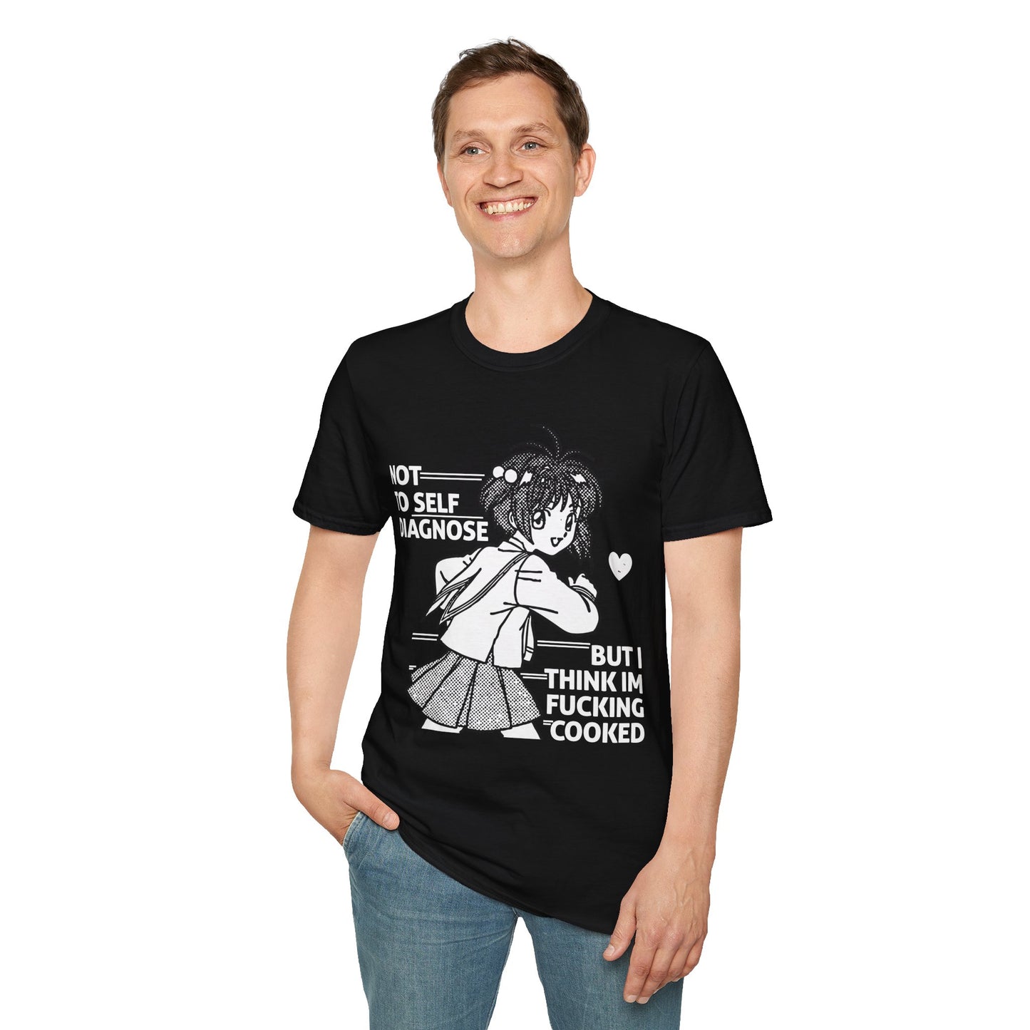 Cooked Manga Style Meme T-Shirt