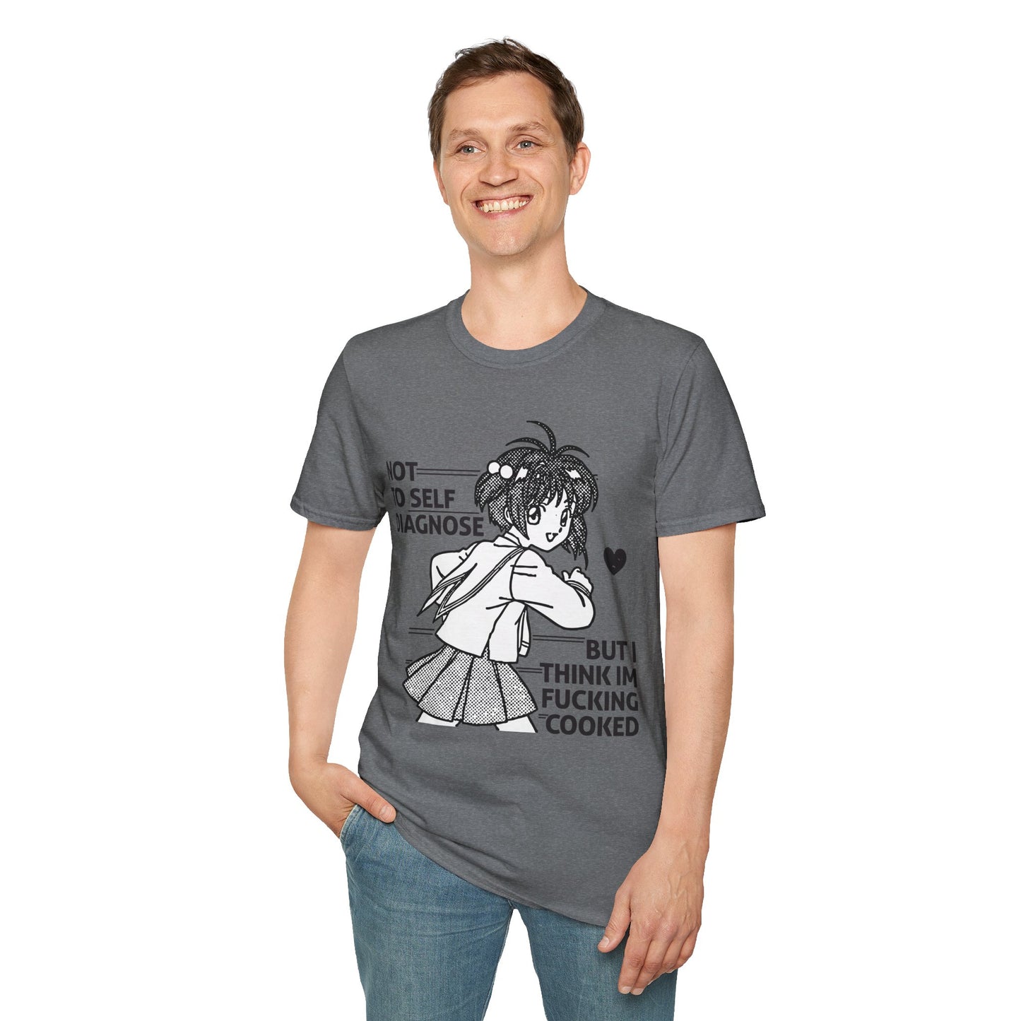 Cooked Manga Style Meme T-Shirt