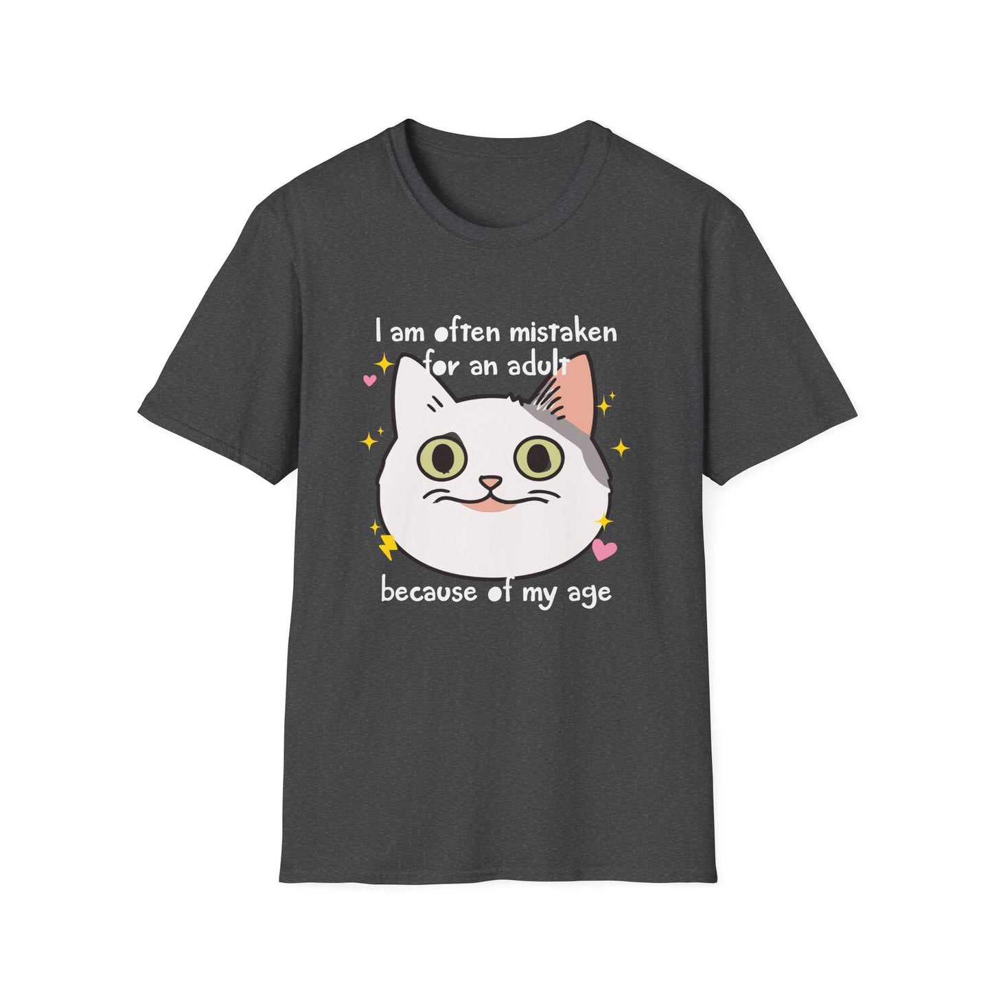 Mistaken for an Adult Because of My Age Funny Shirt