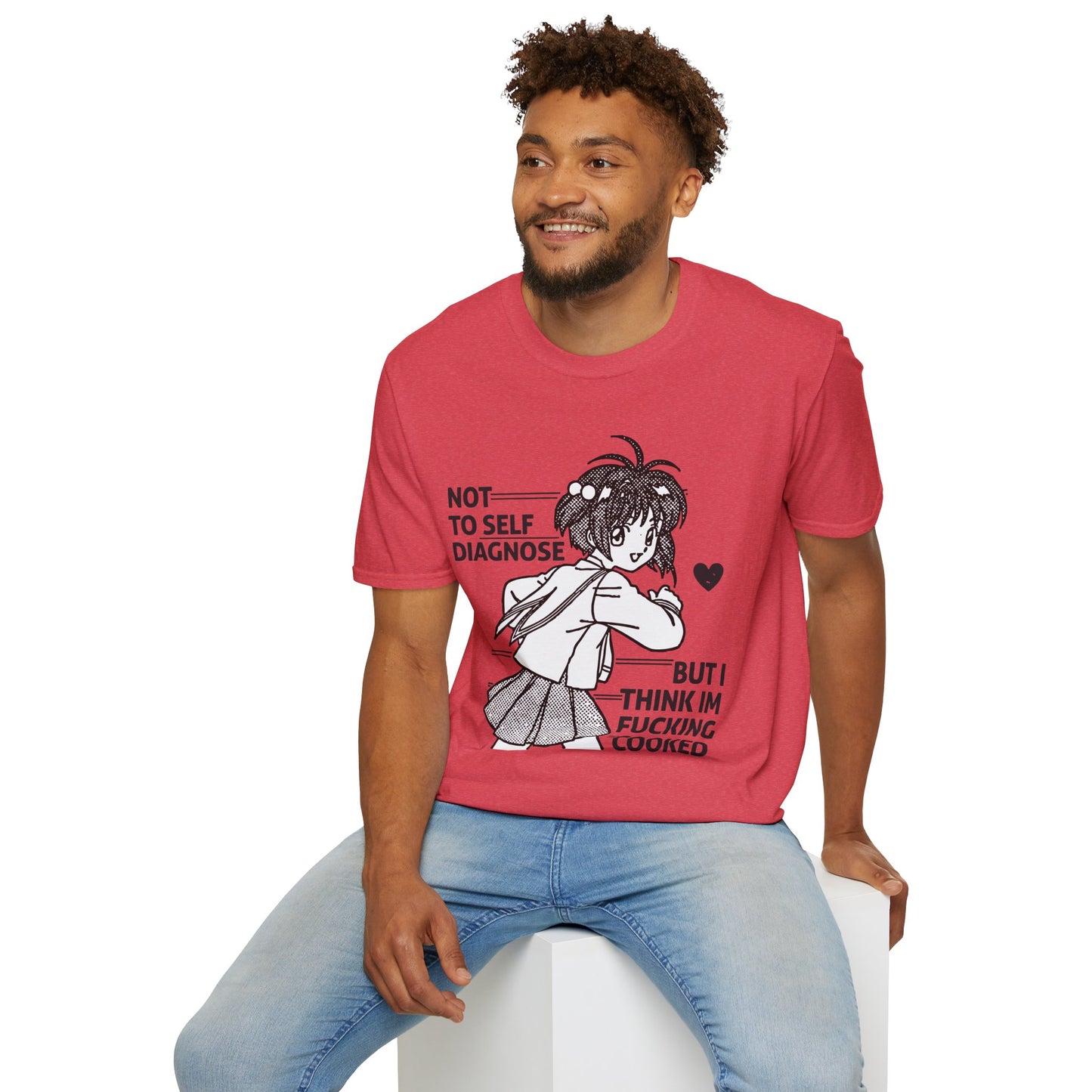 Cooked Manga Style Meme T-Shirt