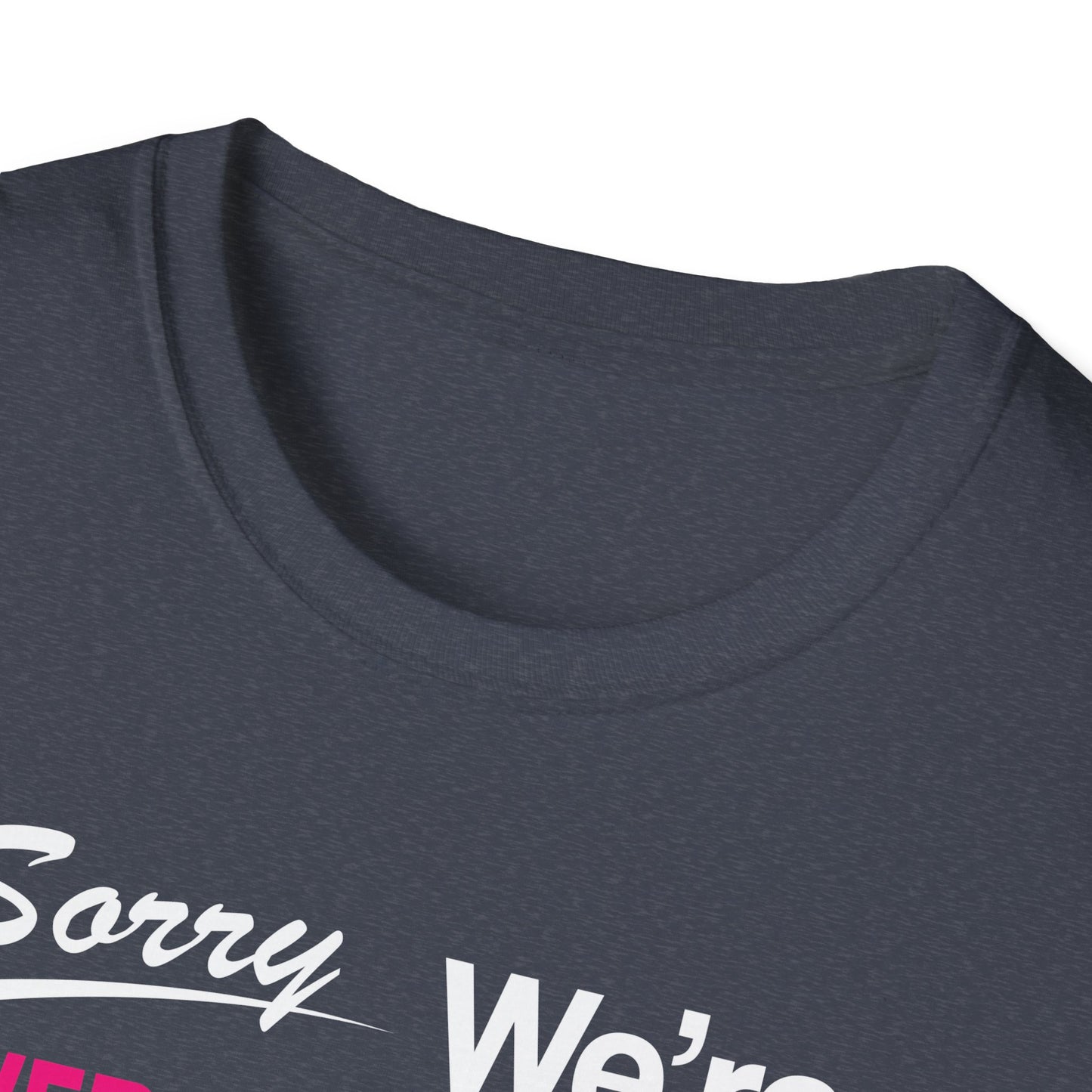 Sorry We're Overstimulanted T-Shirt