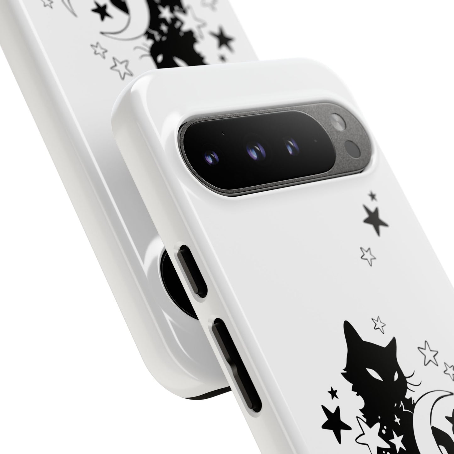 Moon Kitty Amongst the Stars Tough Cases