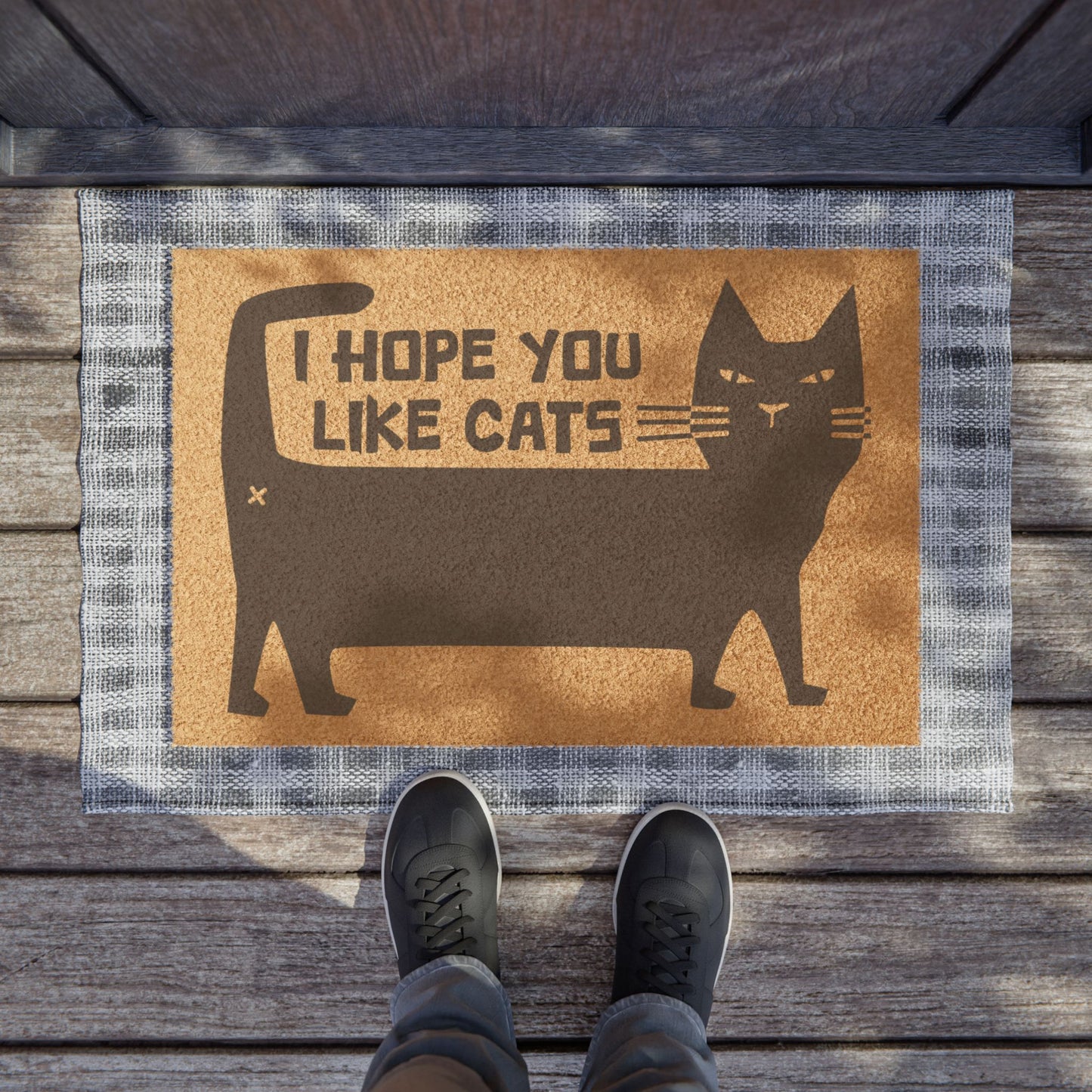 I Hope You Like Cats Doormat