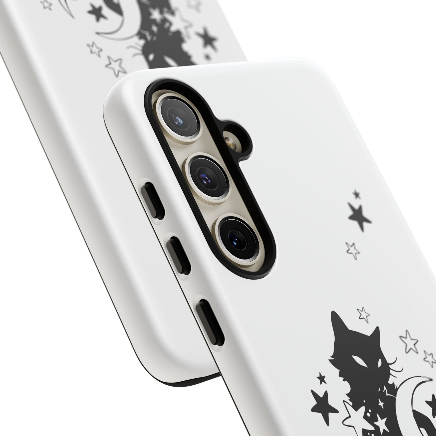 Moon Kitty Amongst the Stars Tough Cases