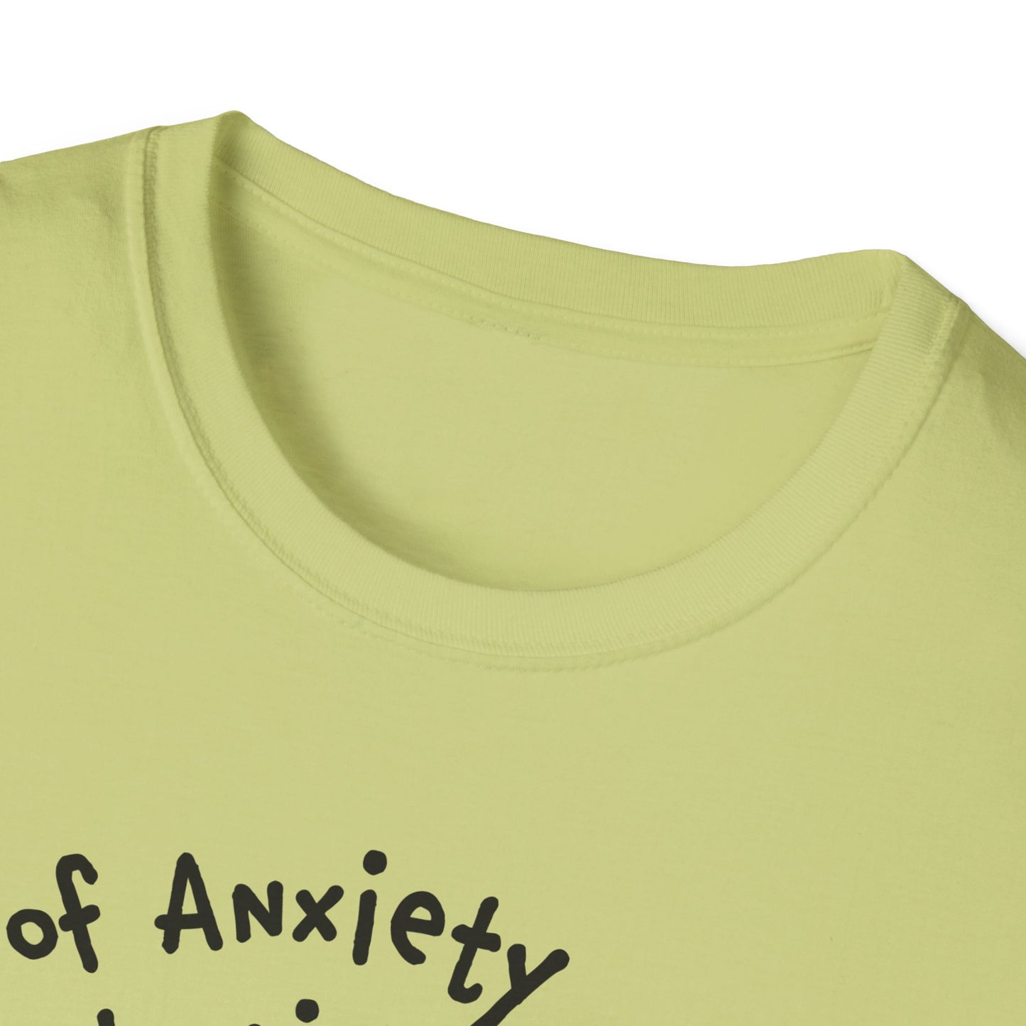 Full of Anxiety and Microplastics Tee, Relatable Mental Health Humor Design