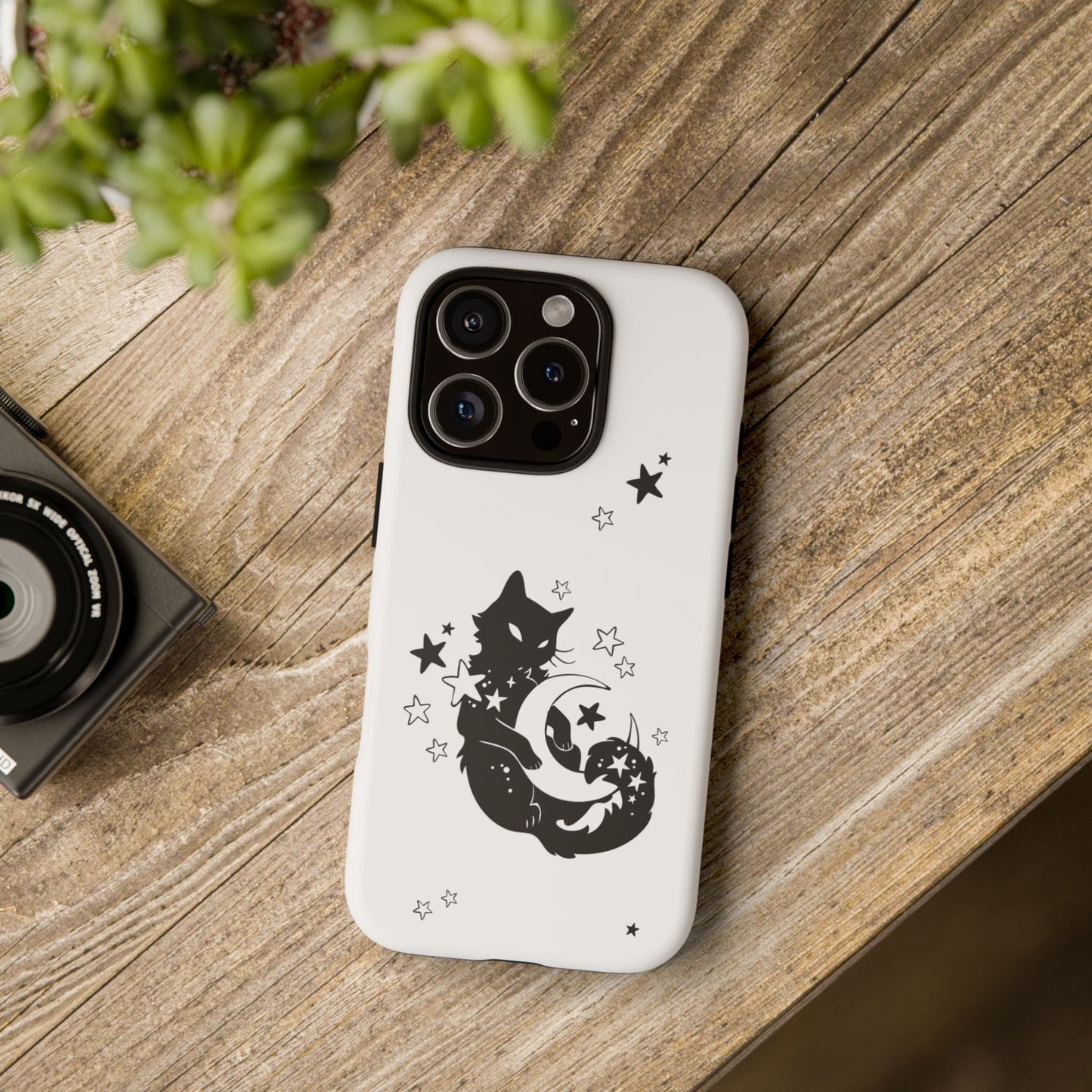 Moon Kitty Amongst the Stars Tough Cases