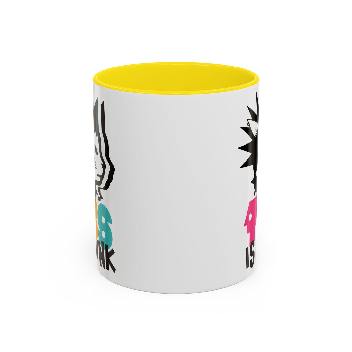 PBS is PUNK Cat Accent Coffee Mug (11, 15oz)