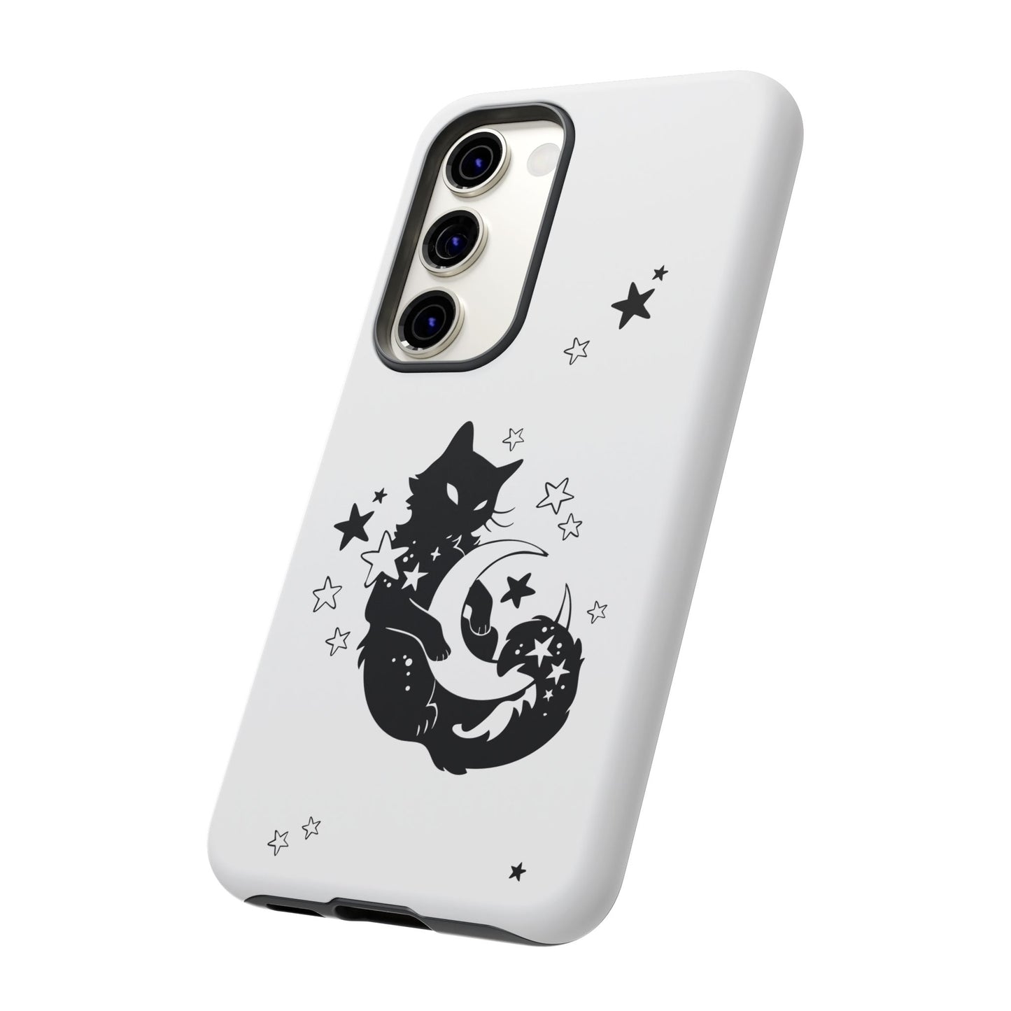 Moon Kitty Amongst the Stars Tough Cases
