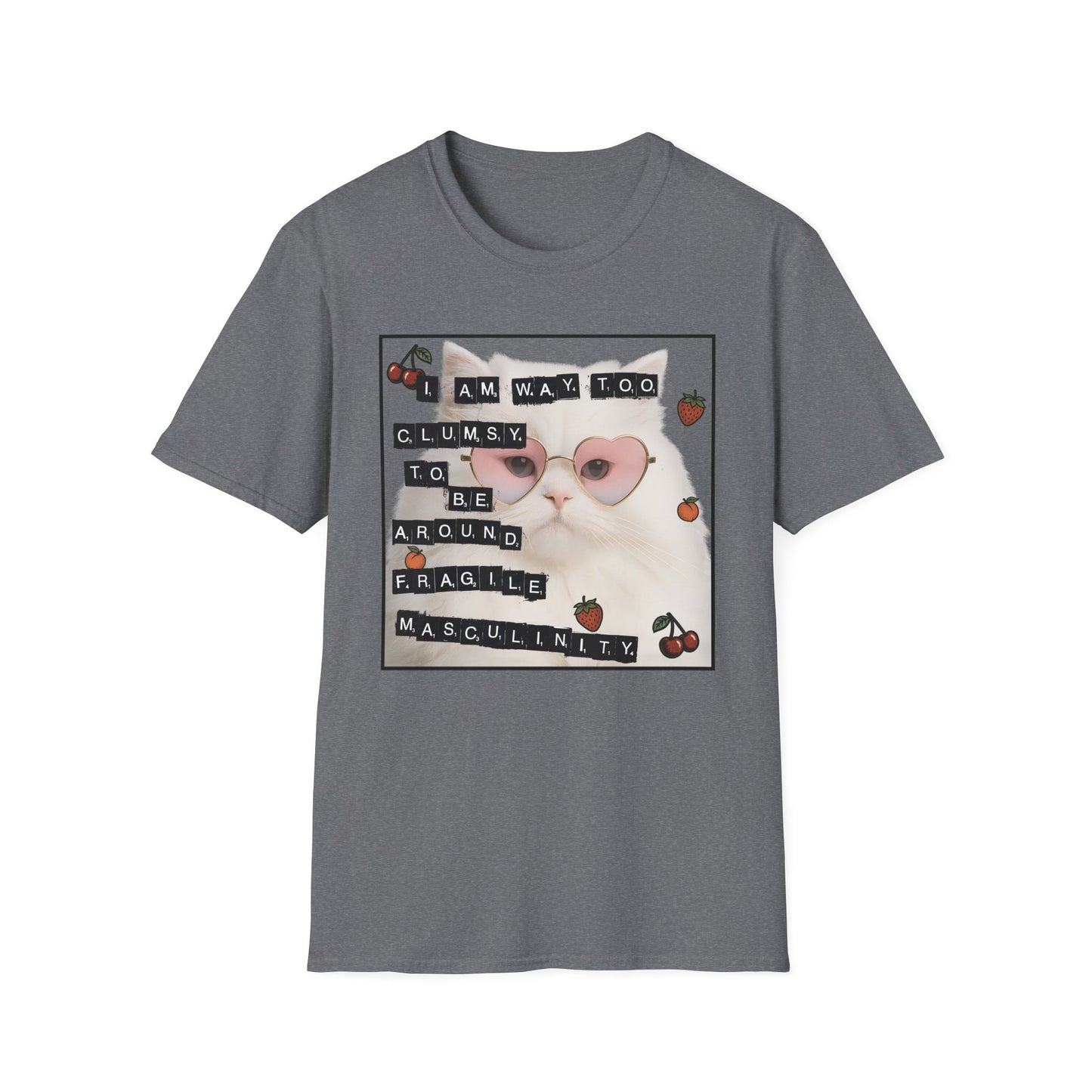 Cat Fragile Masculinity T-Shirt
