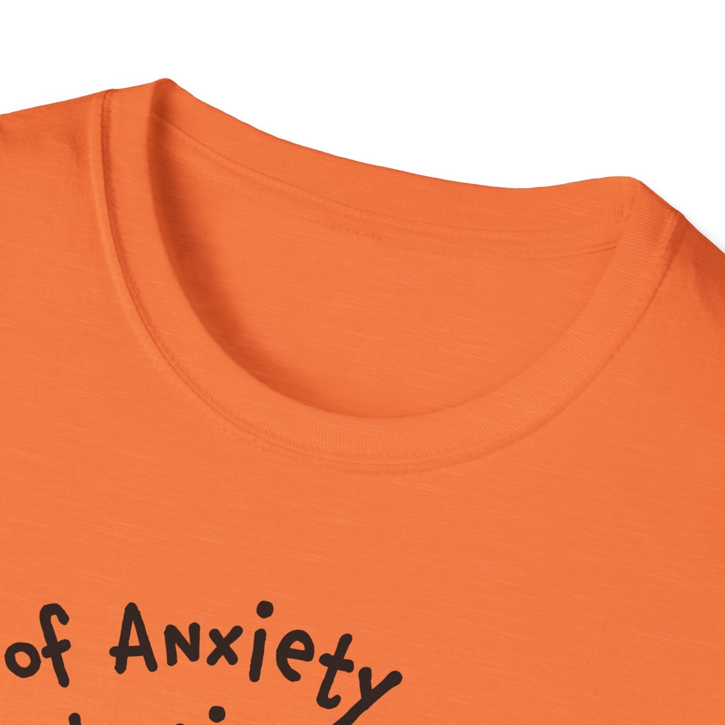 Full of Anxiety and Microplastics Tee, Relatable Mental Health Humor Design