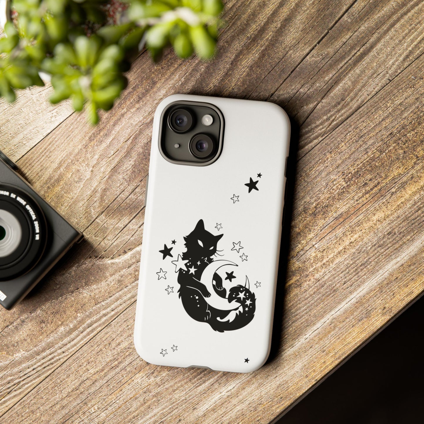 Moon Kitty Amongst the Stars Tough Cases