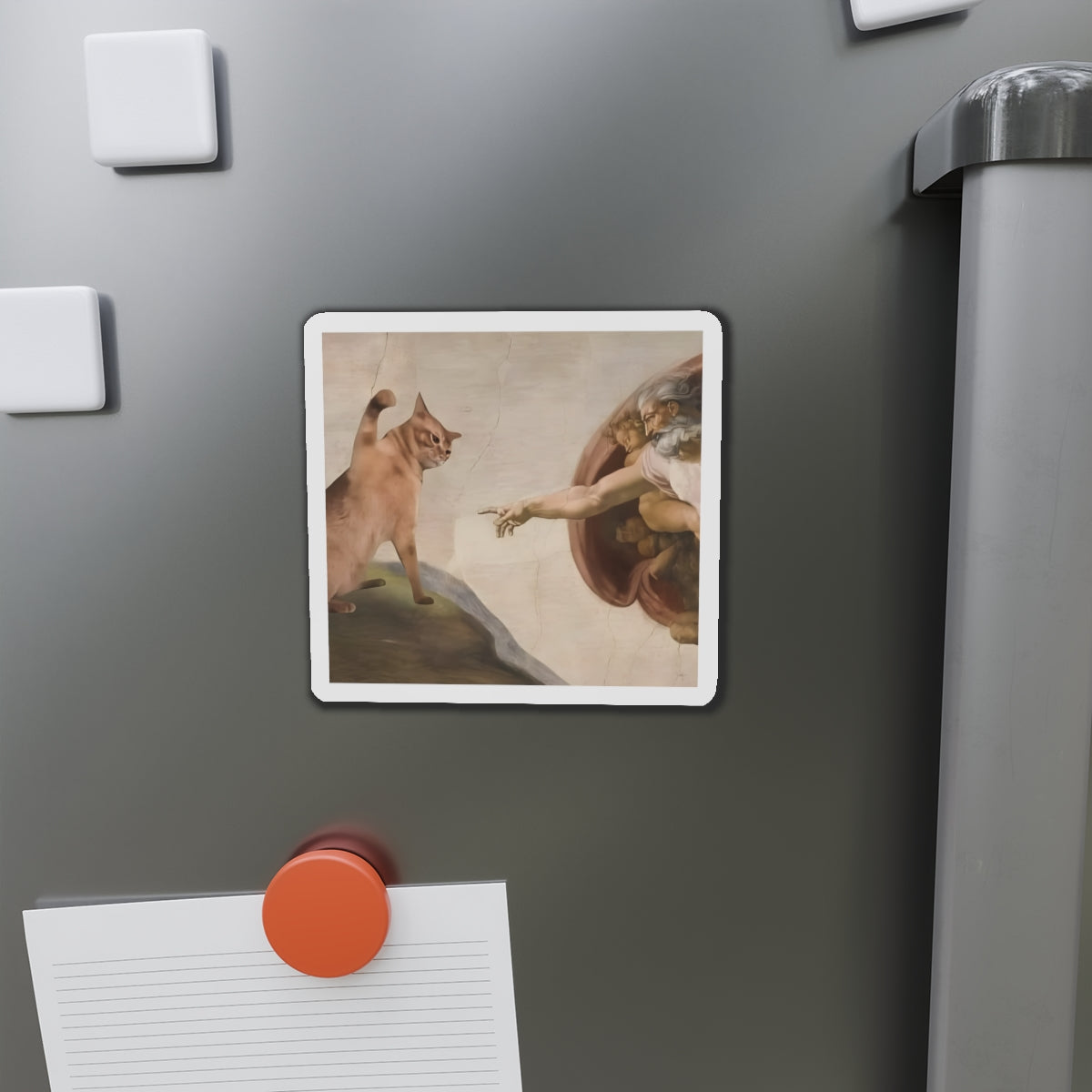 Creation of Cat Die-Cut Magnets