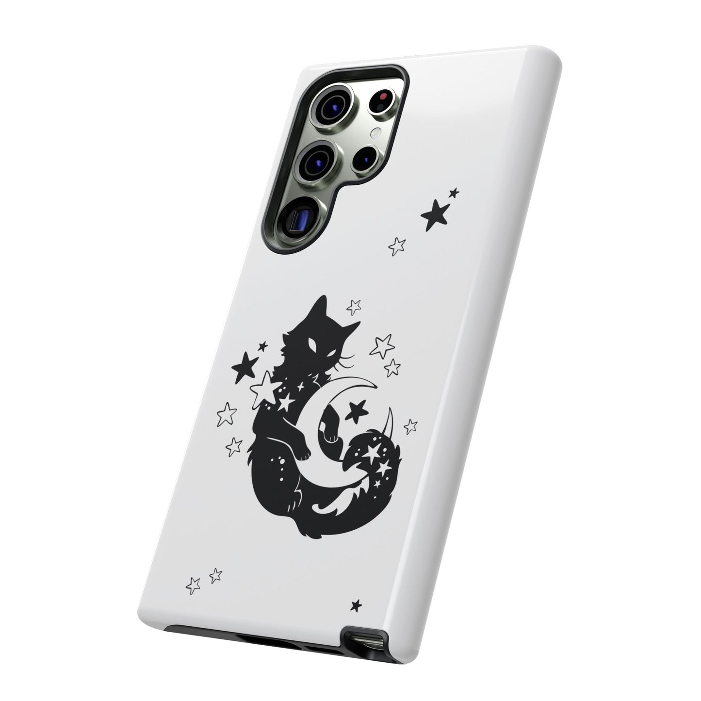 Moon Kitty Amongst the Stars Tough Cases