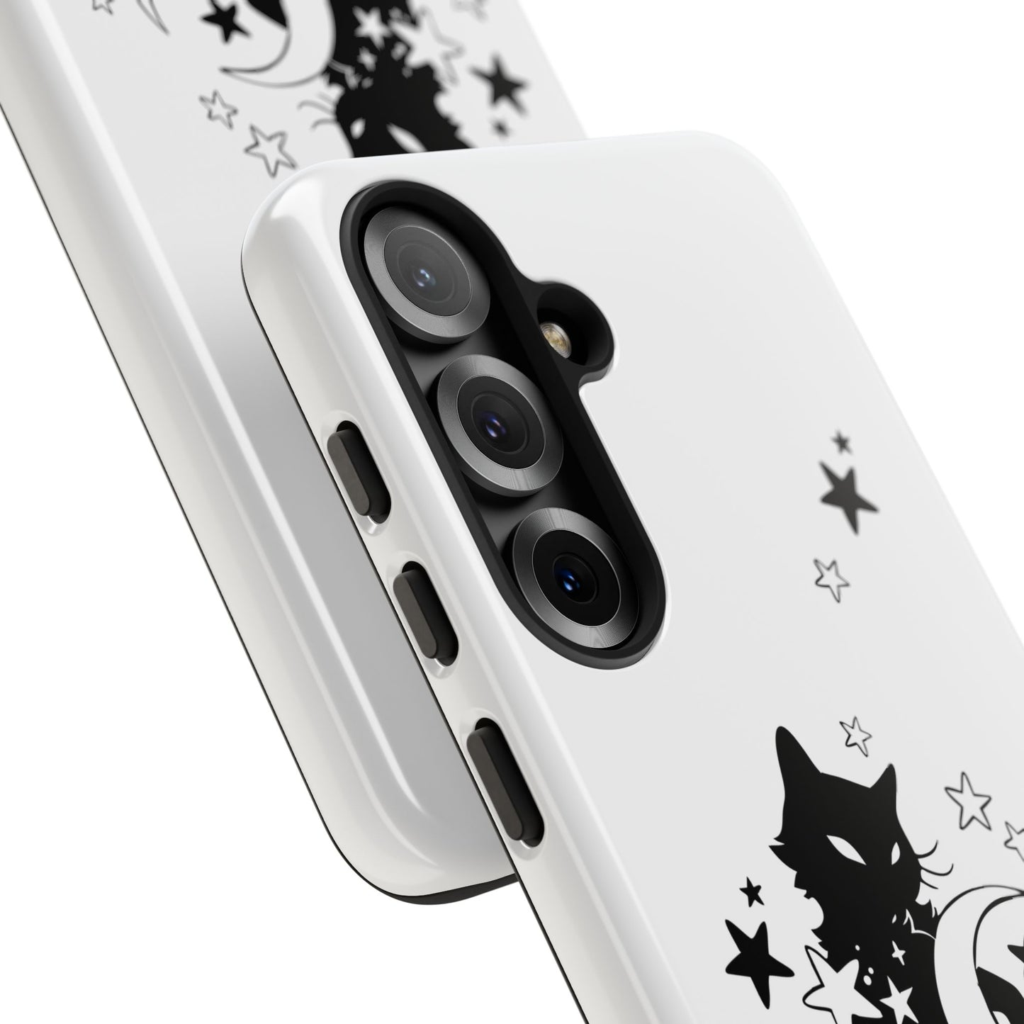 Moon Kitty Amongst the Stars Tough Cases