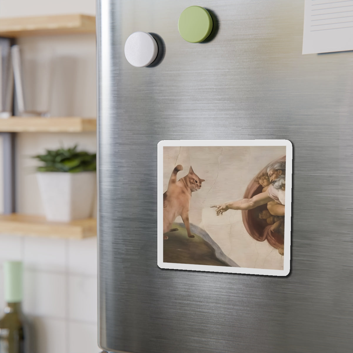 Creation of Cat Die-Cut Magnets