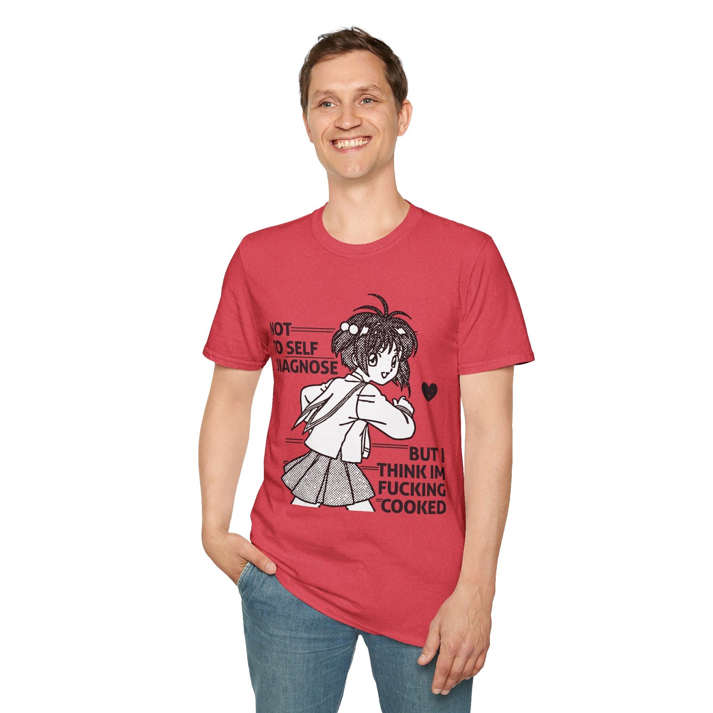 Cooked Manga Style Meme T-Shirt