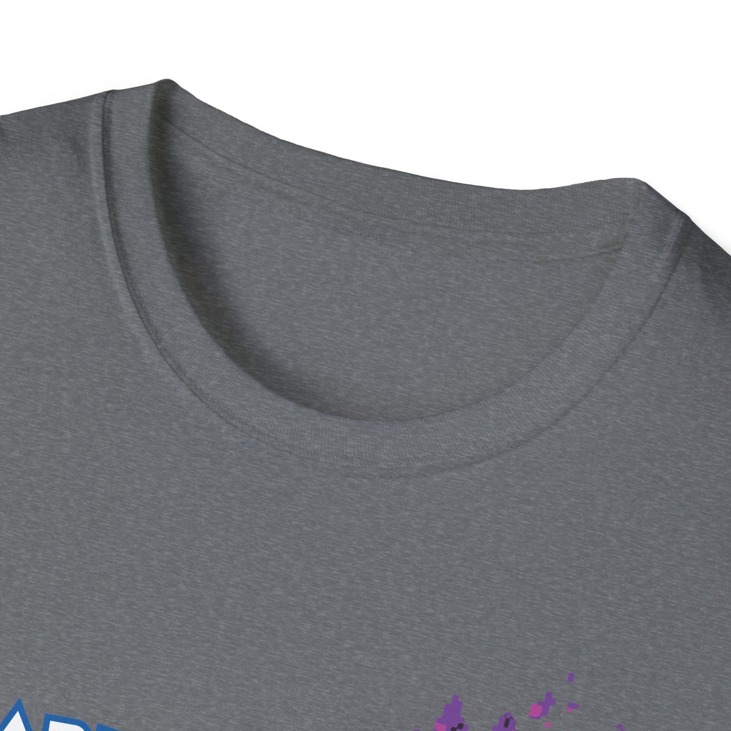 We Are All Sims in Gods Overheating Computer Pixel Art Tee for Gamers & Chaos Enthusiasts