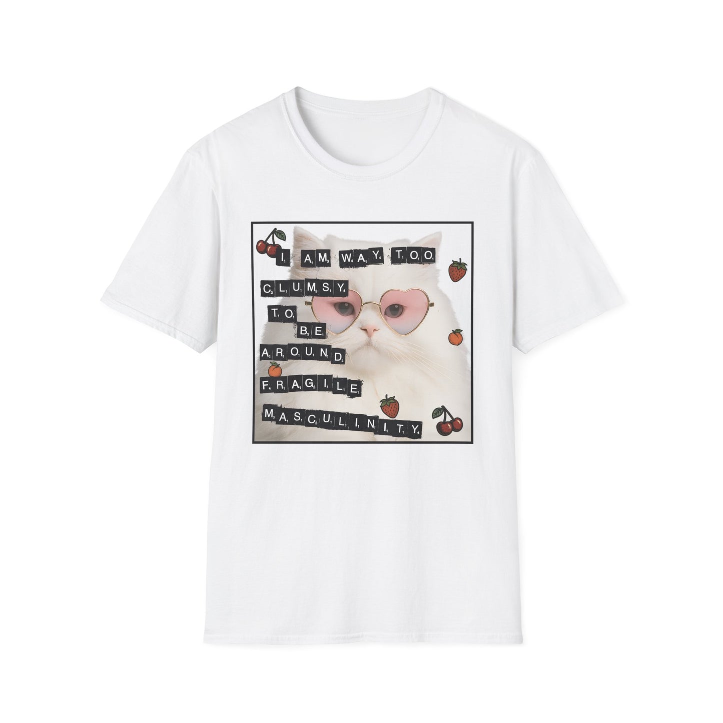Cat Fragile Masculinity T-Shirt