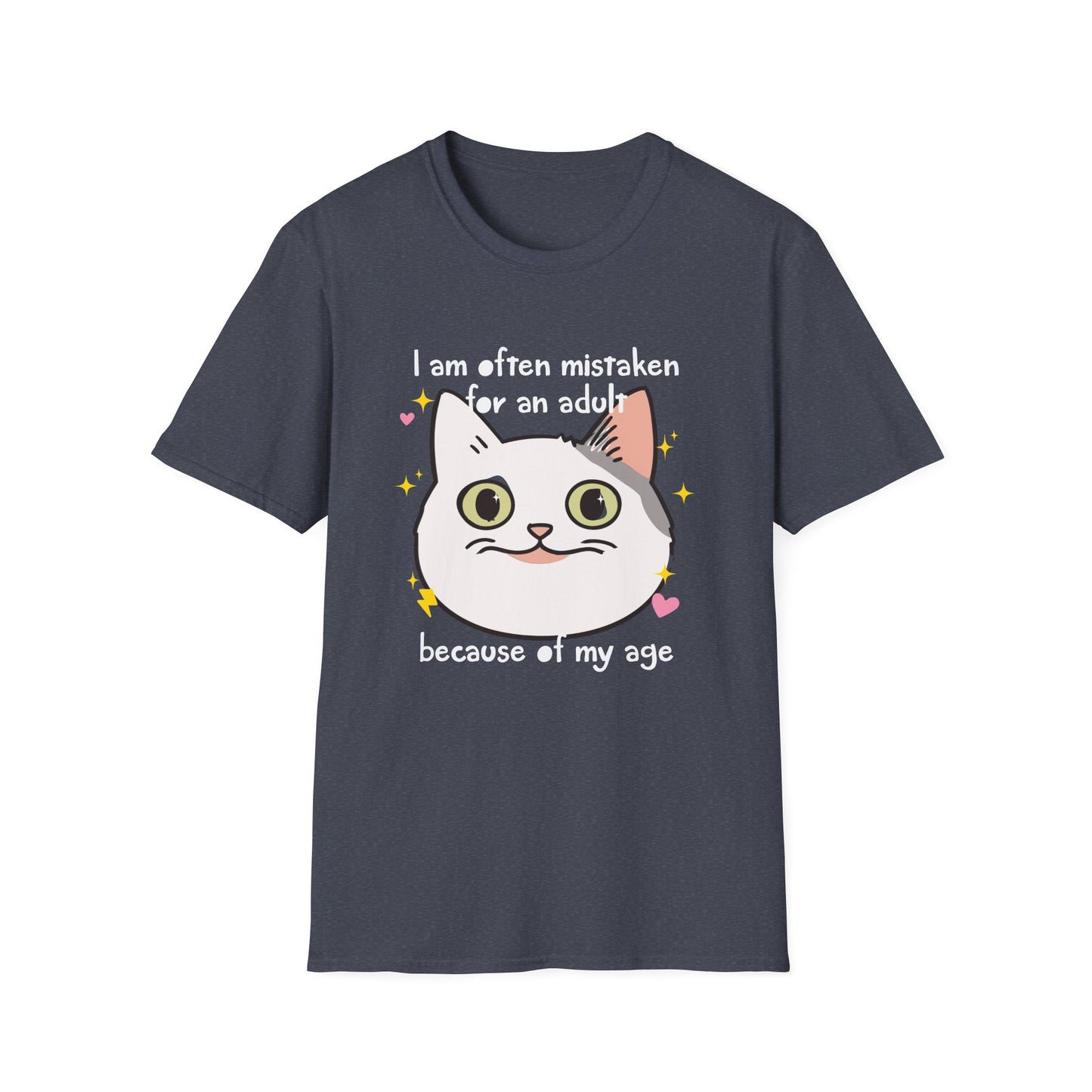 Mistaken for an Adult Because of My Age Funny Shirt
