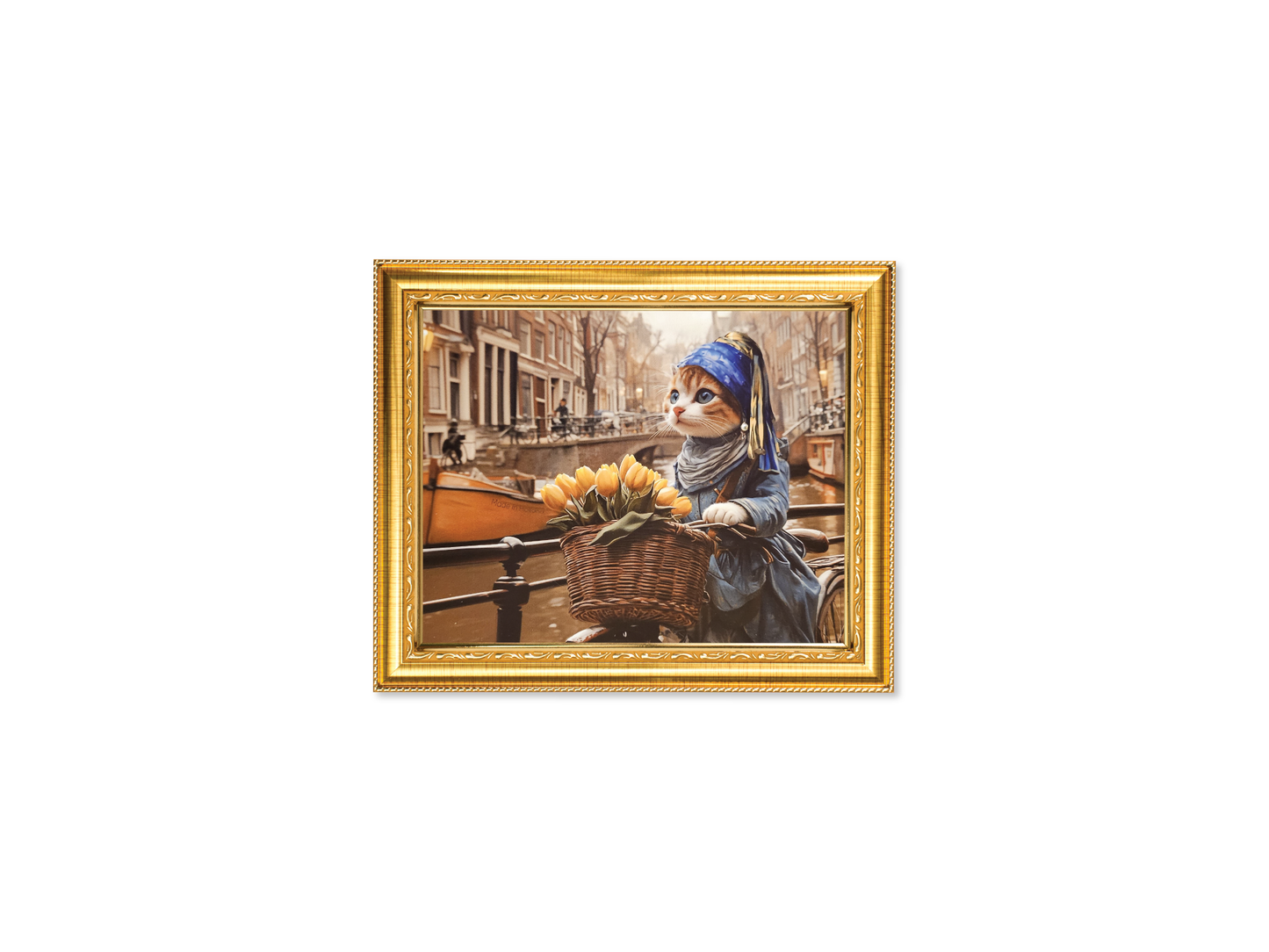 Cat Art Sticker Set – 3" Individual or Full Set, Classic Paintings Reimagined with Cats