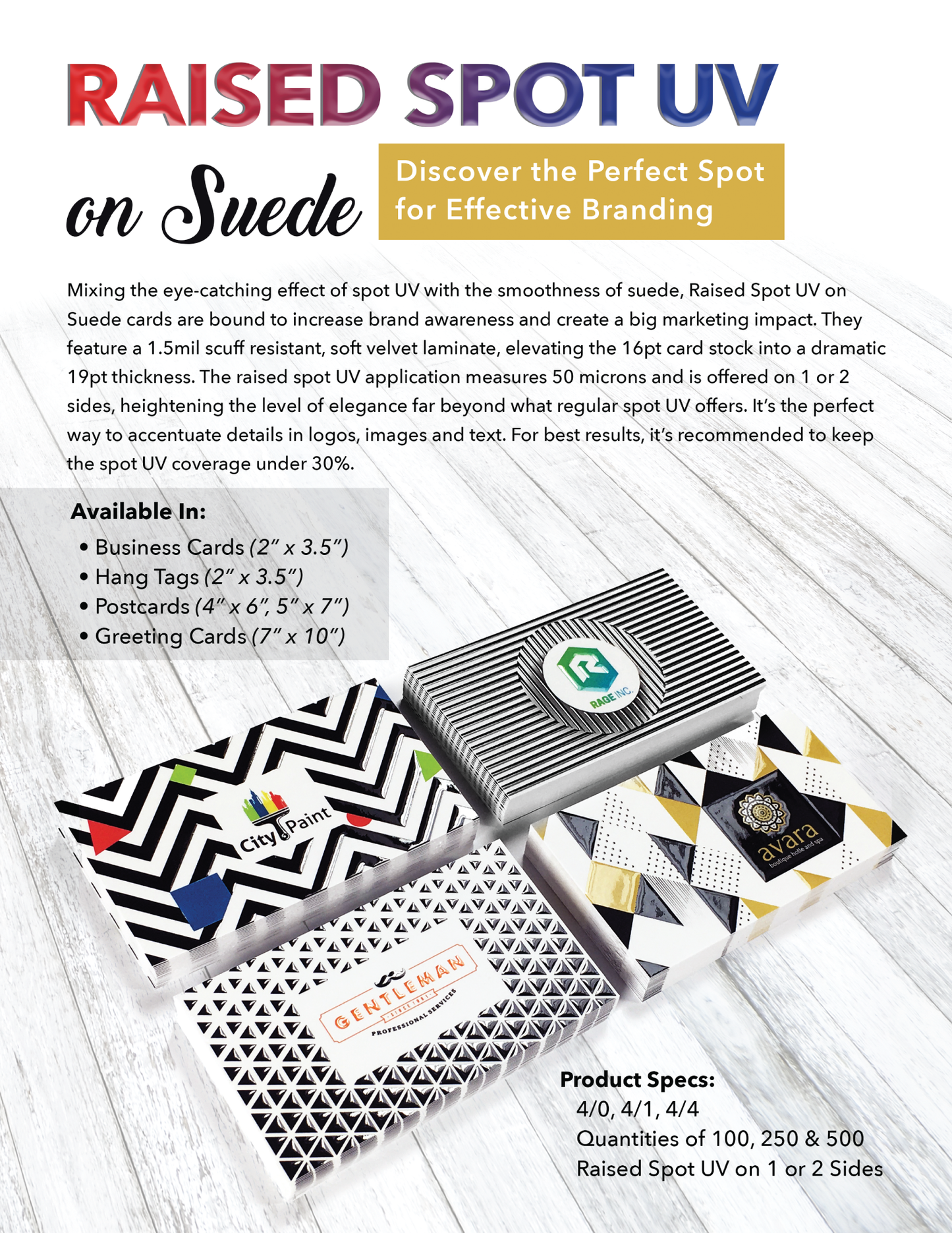 Custom Luxury Business Cards & Postcards