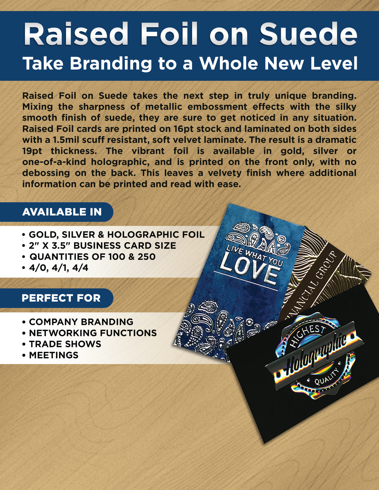 Custom Luxury Business Cards & Postcards