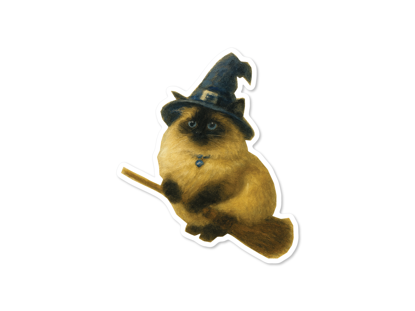 Witch Please Cat Sticker