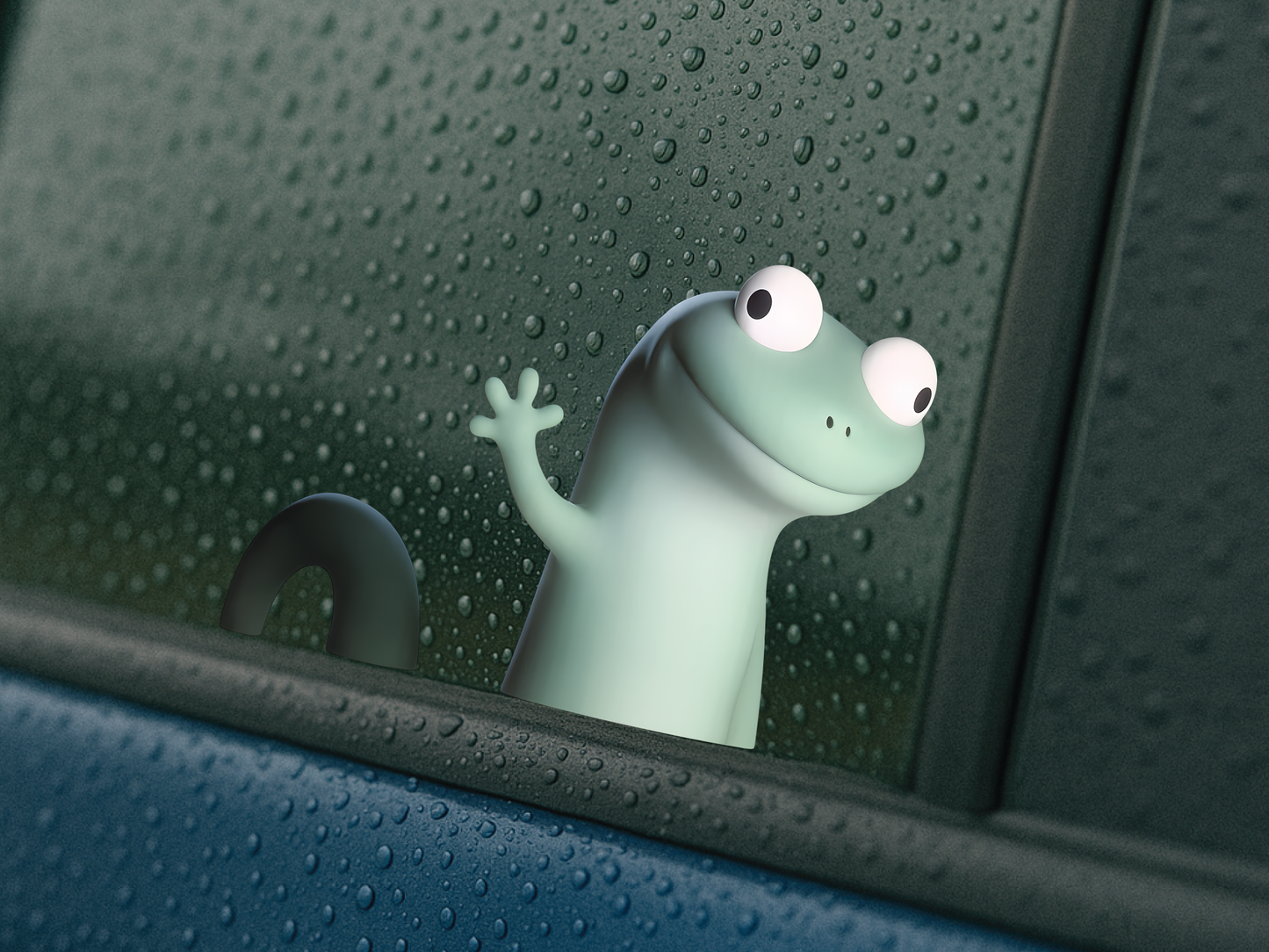 Elio Lizard Sticker – “Lizard Lizard Lizard” Meme Vinyl Decal
