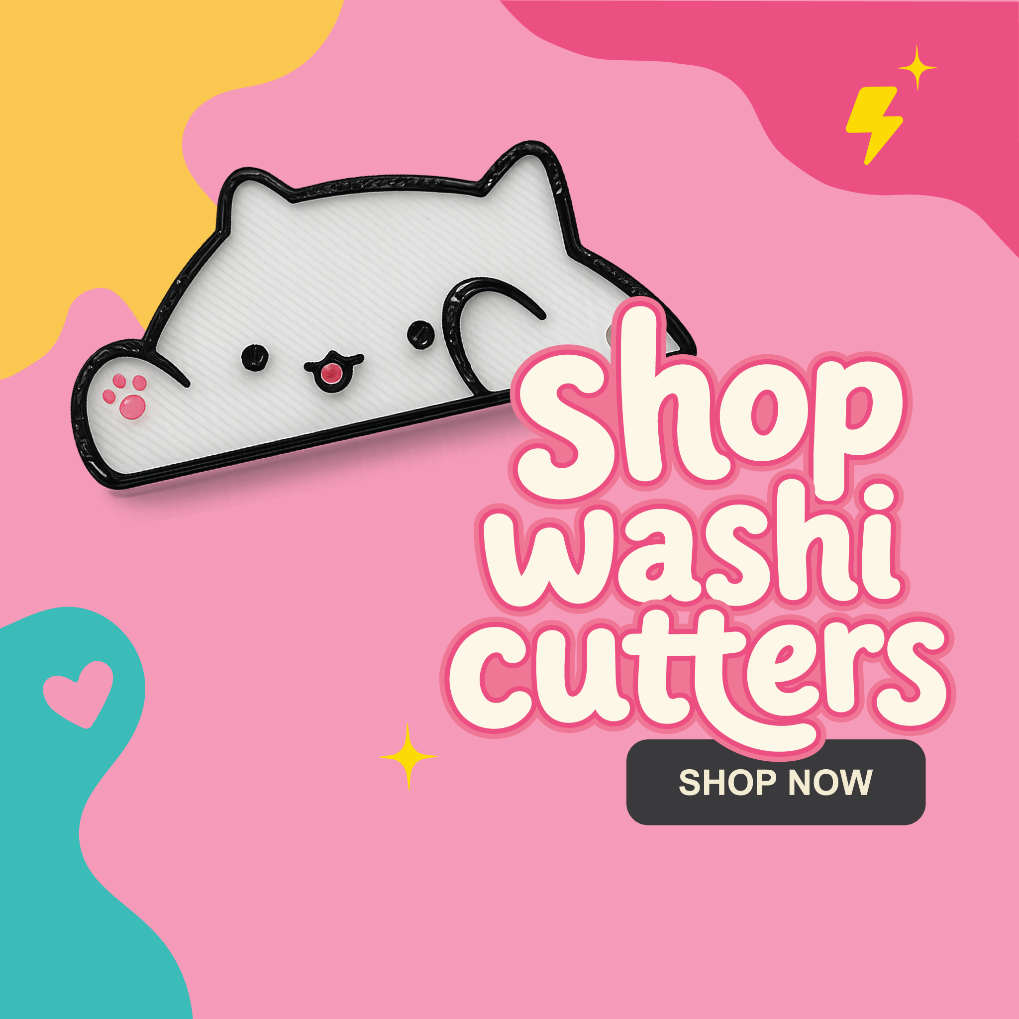Sticker Bongo Washi Cutters