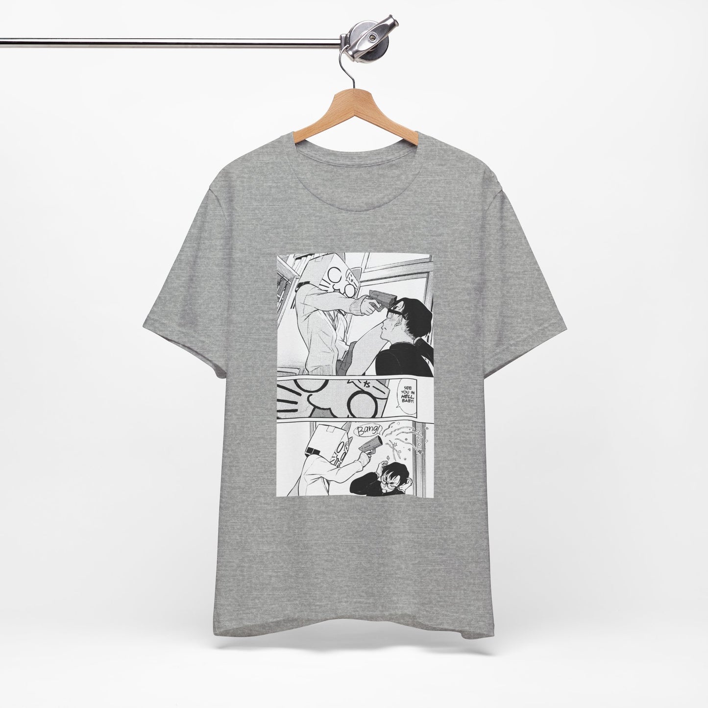 See You in hell Baby Box Cat Anime Shirt