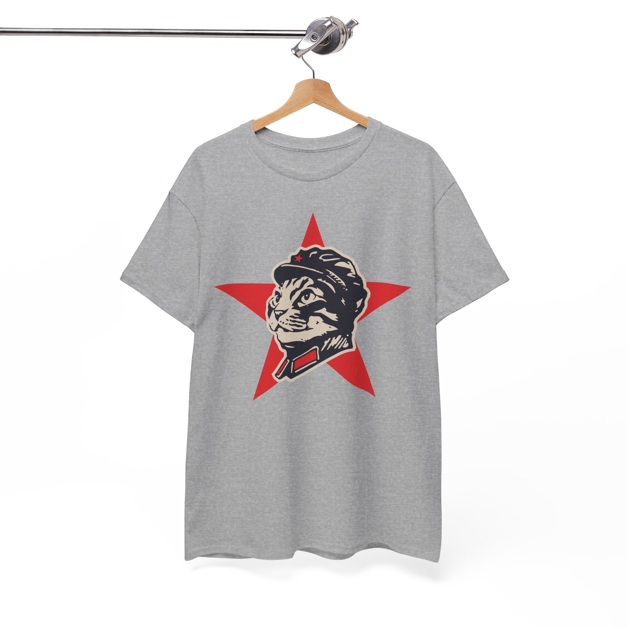 Communist Cat T-Shirt | Cat Star Design