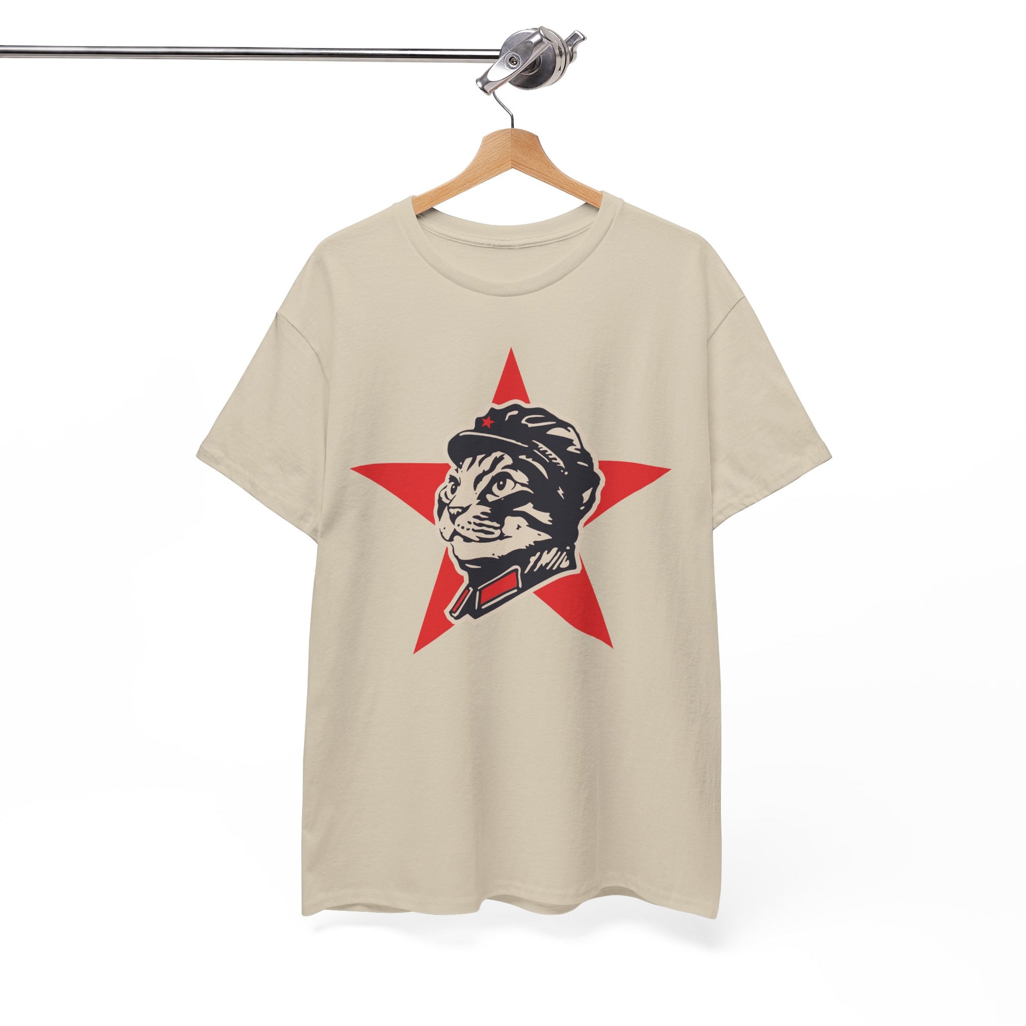 Communist Cat T-Shirt | Cat Star Design