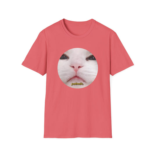Pathetic Cat Round Meme Shirt