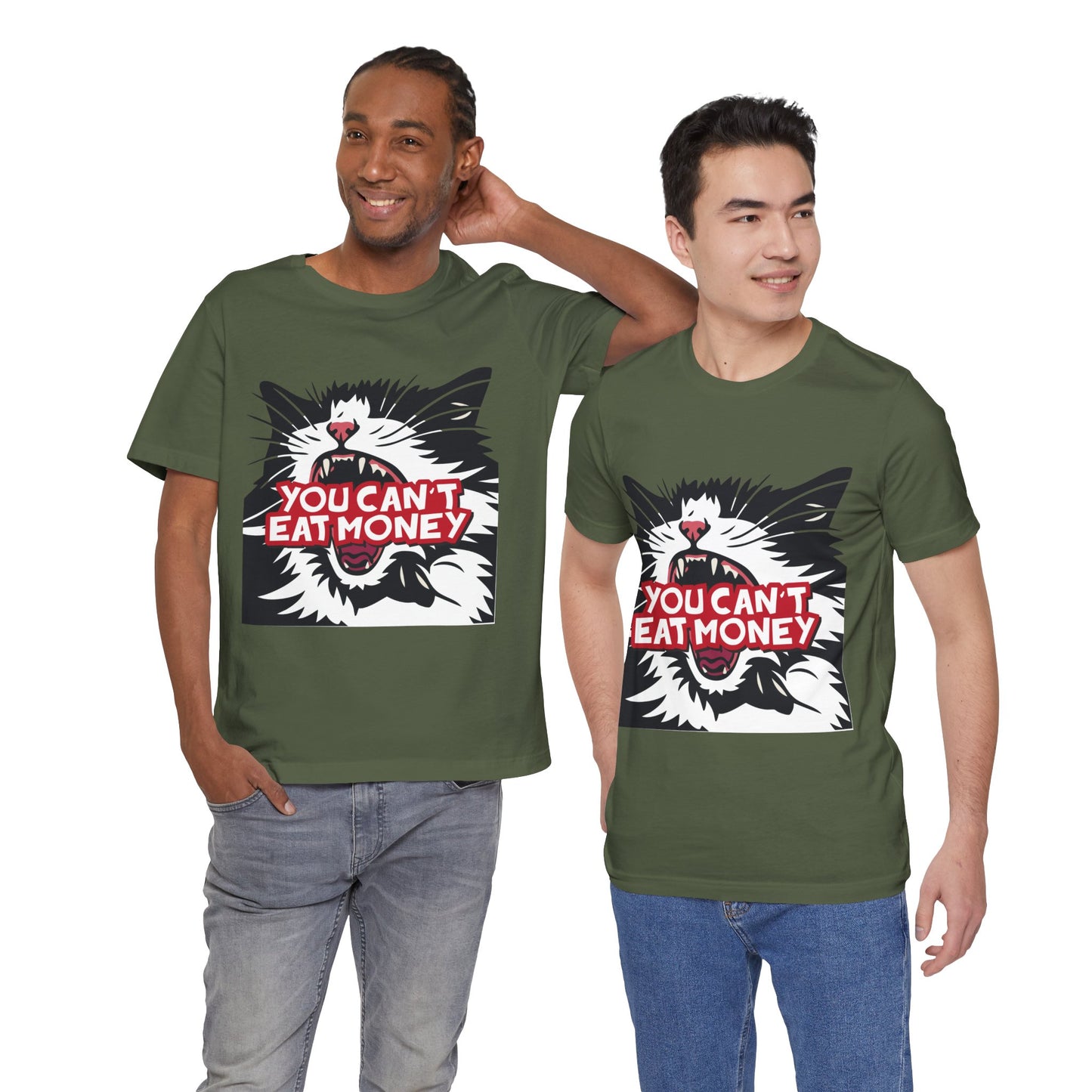 You Cant Eat Money Graphic Tee