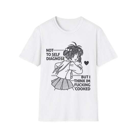 Cooked Manga Style Meme T-Shirt