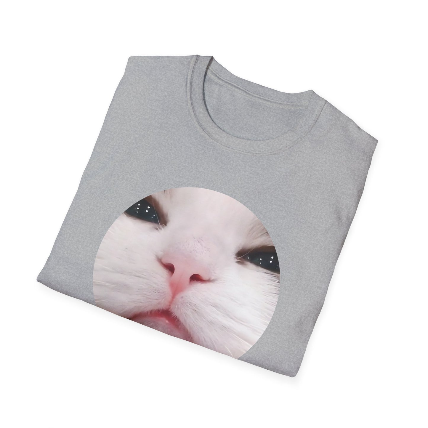 Pathetic Cat Round Meme Shirt