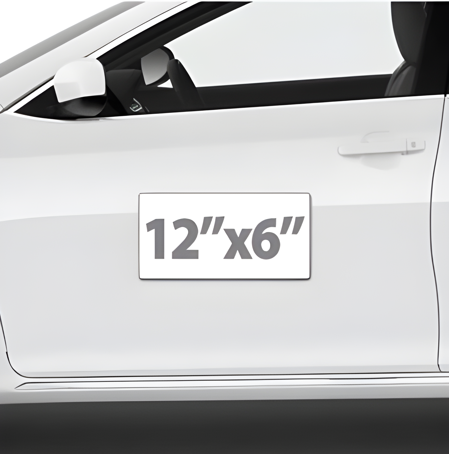 Custom Rectangular Car Magnets