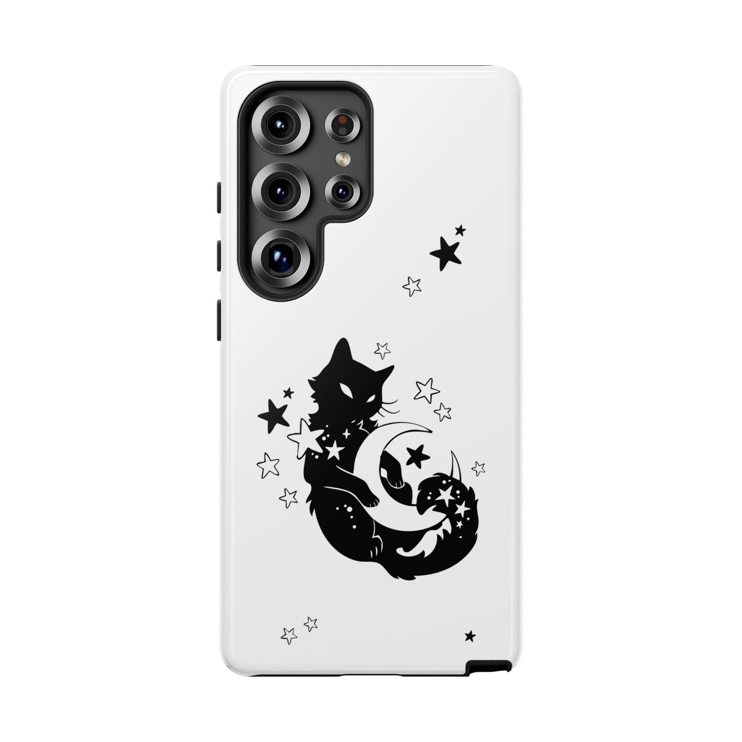 Moon Kitty Amongst the Stars Tough Cases
