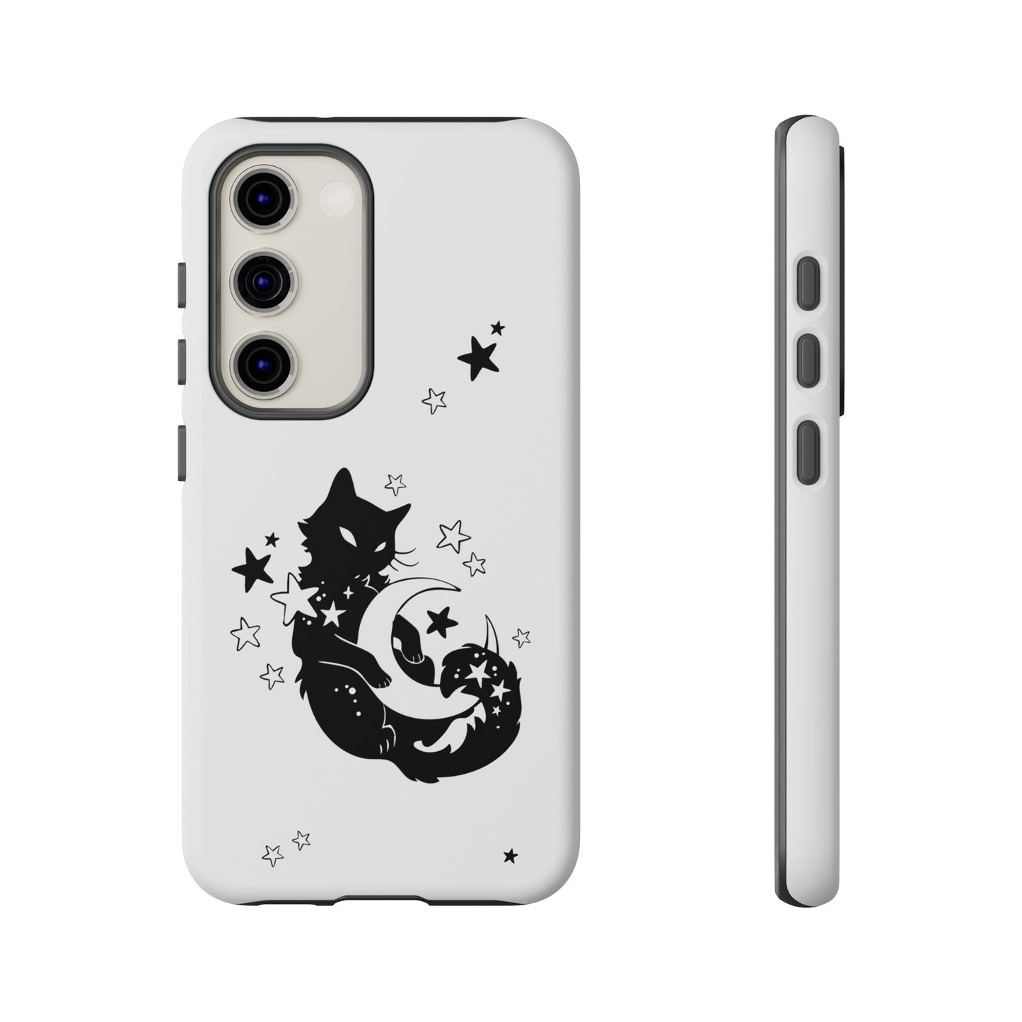 Moon Kitty Amongst the Stars Tough Cases