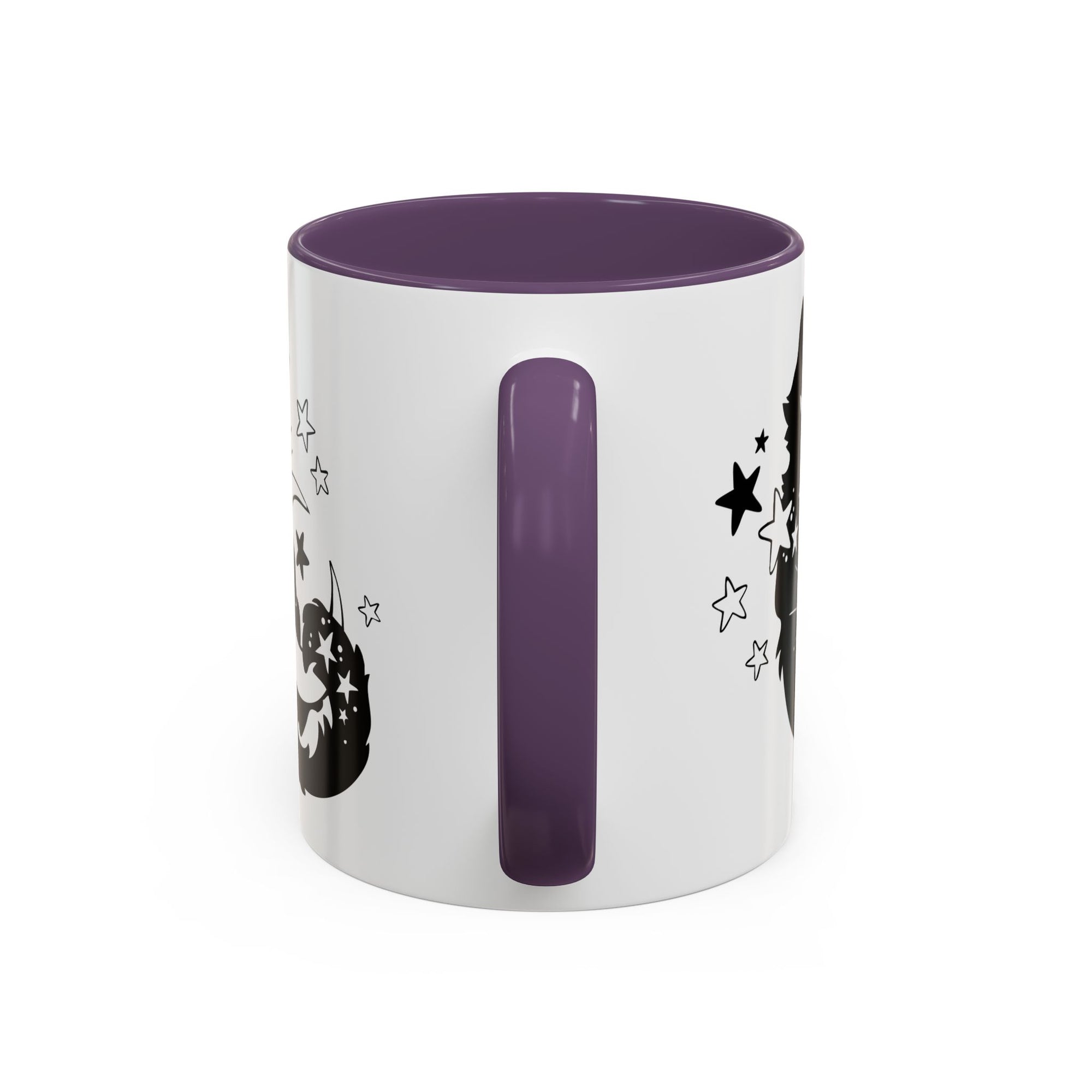 Moon Kitty Amongst the Stars Accent Coffee Mug (11, 15oz)