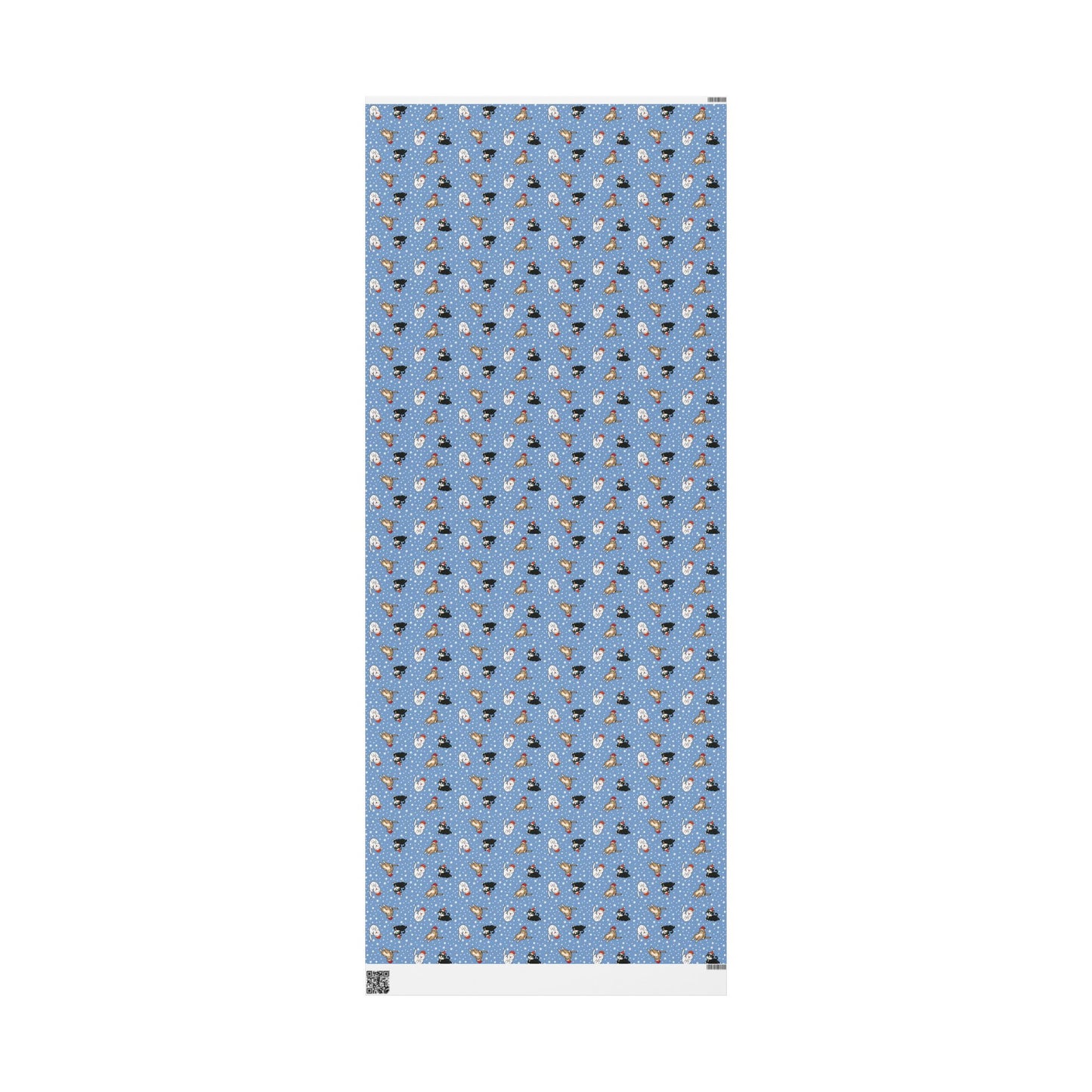 Santa Cat Christmas Wrapping Paper