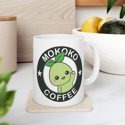 Lost Ark Mokoko Coffee Ceramic Mug, (11oz, 15oz)